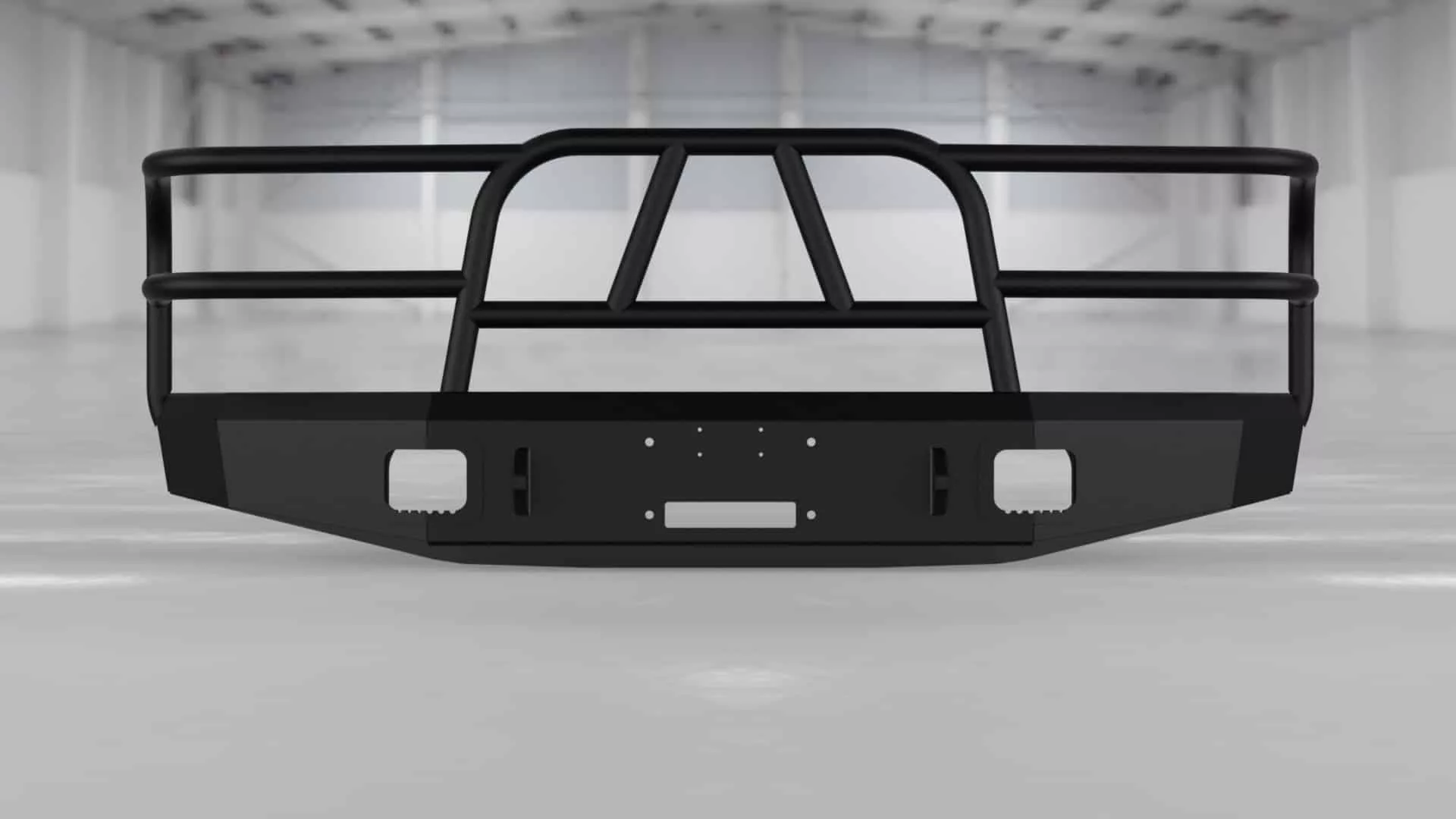 Hammerhead 1992-1996 Ford F-150/Bronco, 1992-1998 Ford F-250 - 450 Front Winch Bumper with Full Brush Guard