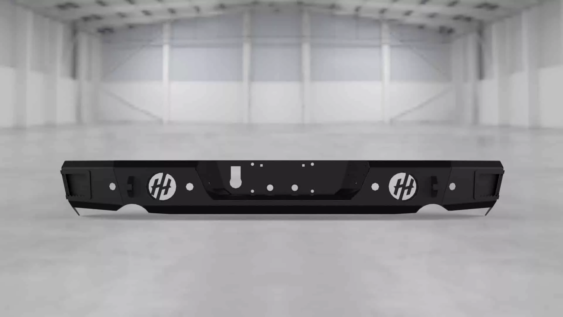 Hammerhead 2009-2018 Ram 1500 Rear Bumper with Dual Exhaust and Sensors