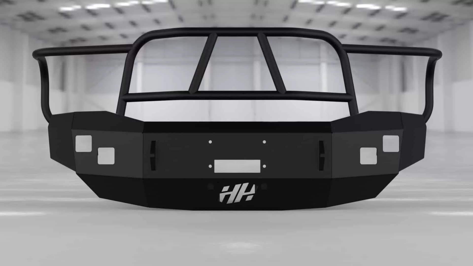 Hammerhead 2006-2009 Dodge Ram 2500-3500 Front Winch Bumper with Full Brush Guard