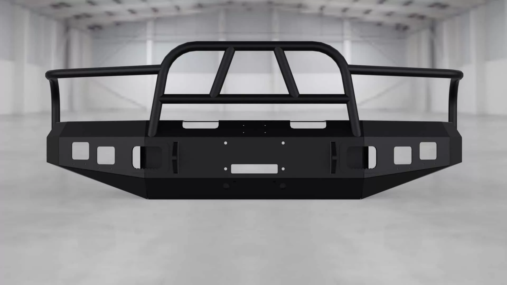 Hammerhead 1994-2002 Dodge Ram 1500-3500 Front Winch Full Brush Guard