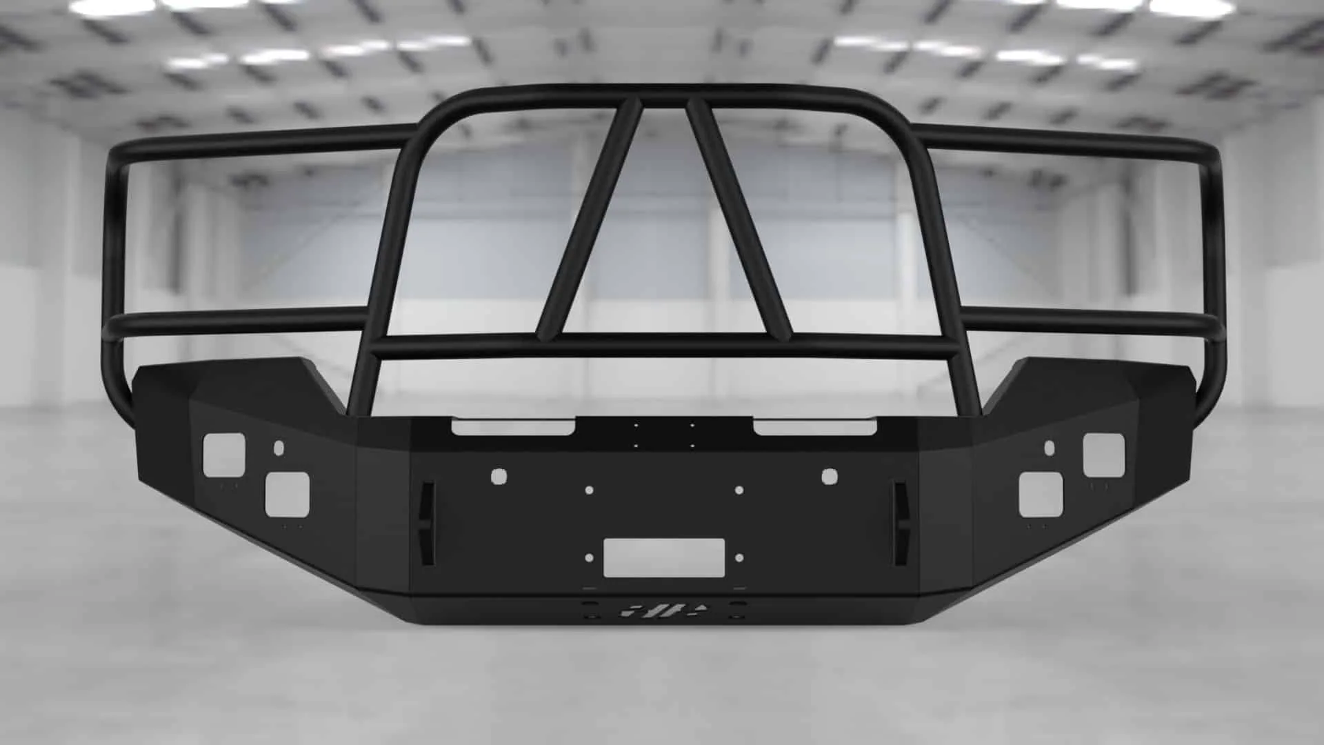 Hammerhead 2015-2019 GMC Sierra 2500-3500 Front Winch Bumper with Full Brush Guard