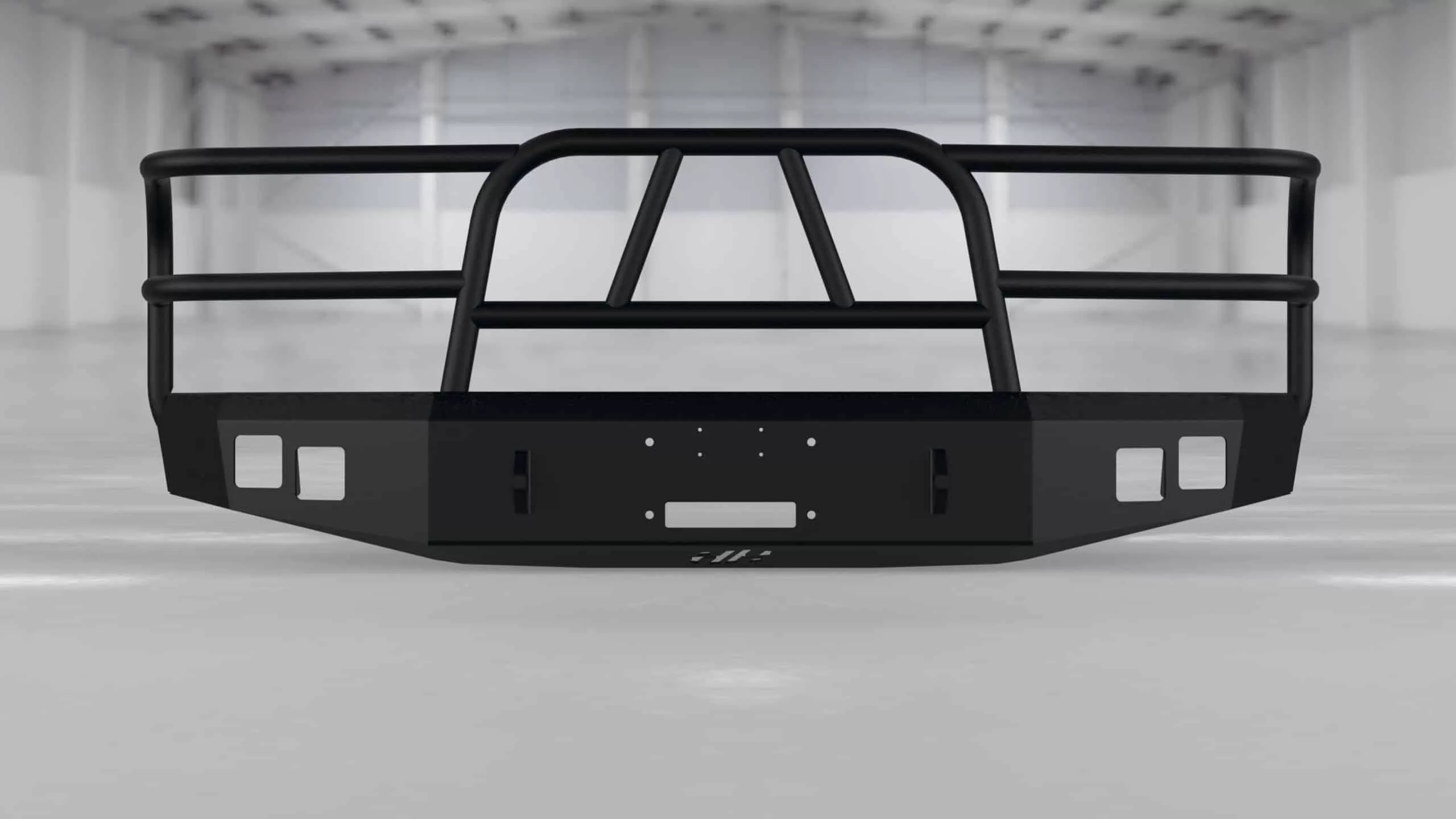 Hammerhead 1992-1996 Ford F-150 - 450/Bronco Front Winch Bumper with Full Brush Guard
