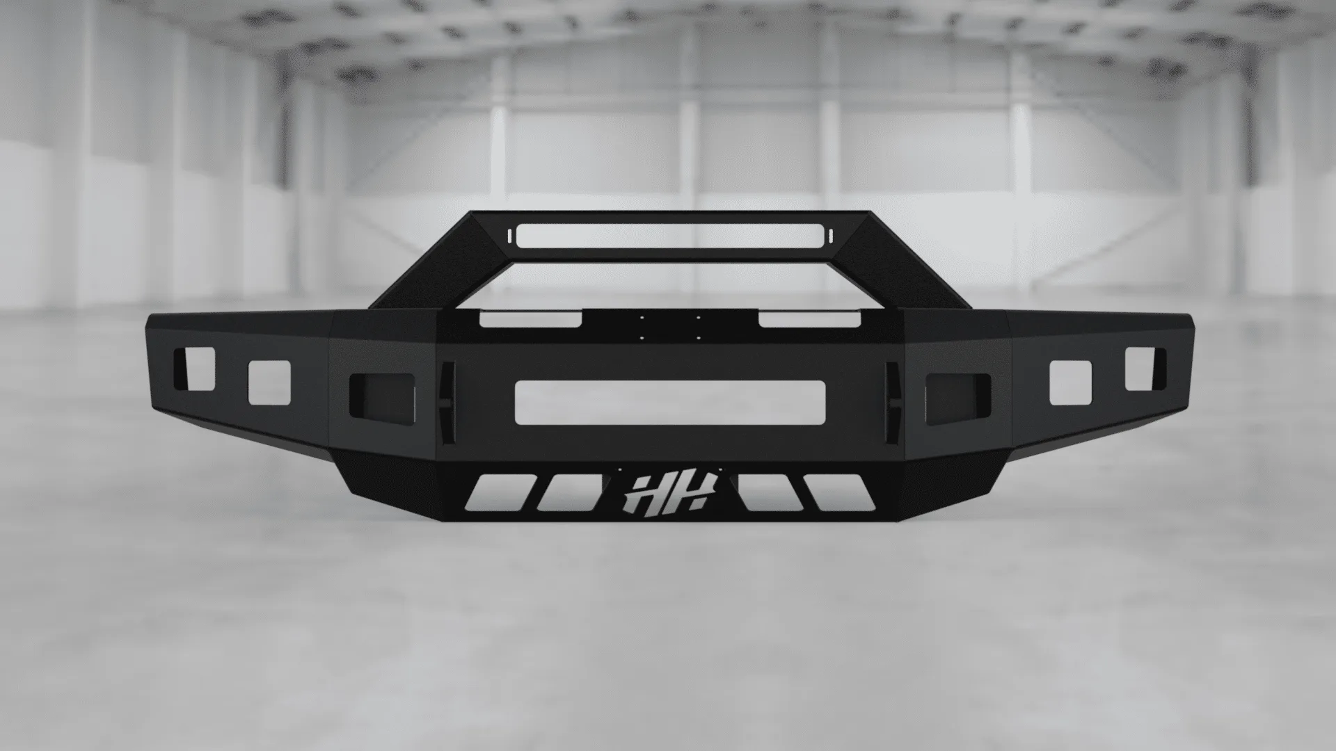 Hammerhead 2017-2022 Ford F-250 - 550 Front Non-Winch Bumper Formed Pre-Runner
