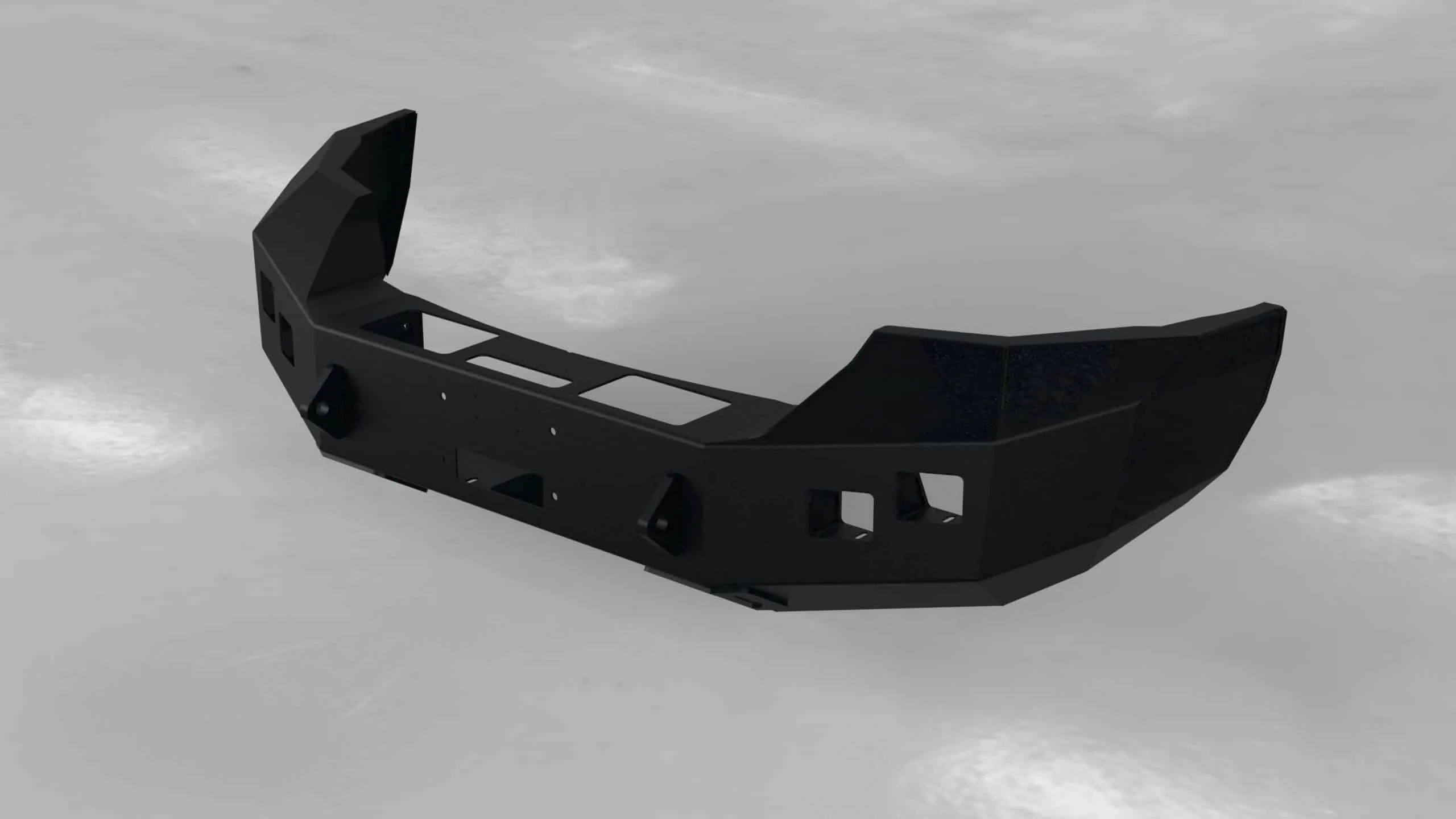 Hammerhead 2007-2010 GMC Sierra 2500-3500 Front Winch Bumper Low Profile