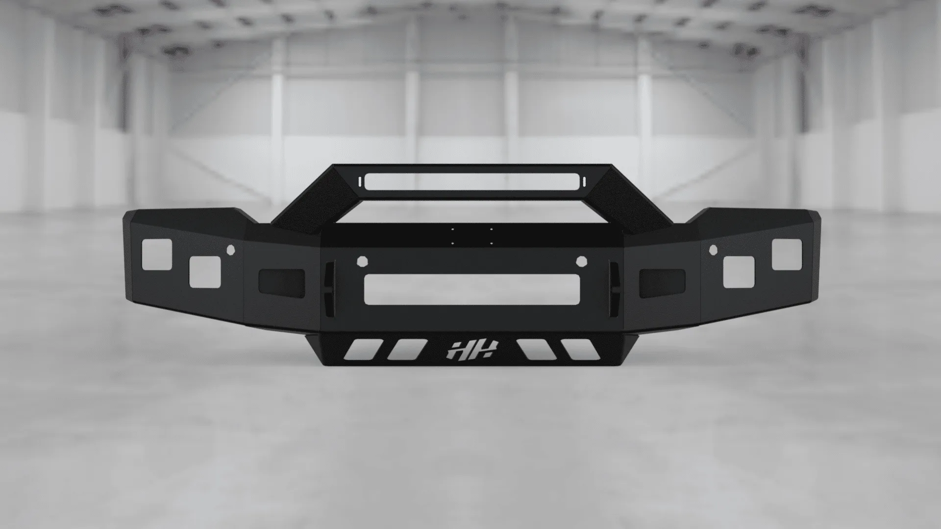 Hammerhead 2019-2021 Chevrolet Silverado 1500 Front Winch Bumper Formed Pre-Runner