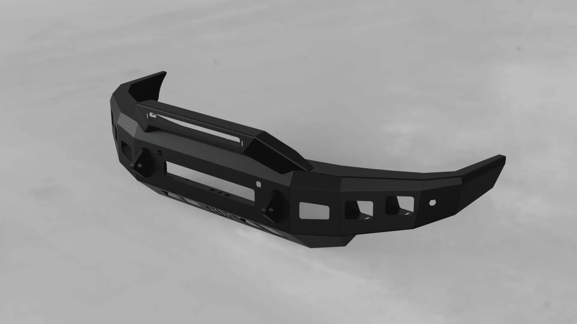 Hammerhead 2016-2019 Nissan Titan Front Non-Winch Bumper Formed Pre-Runner
