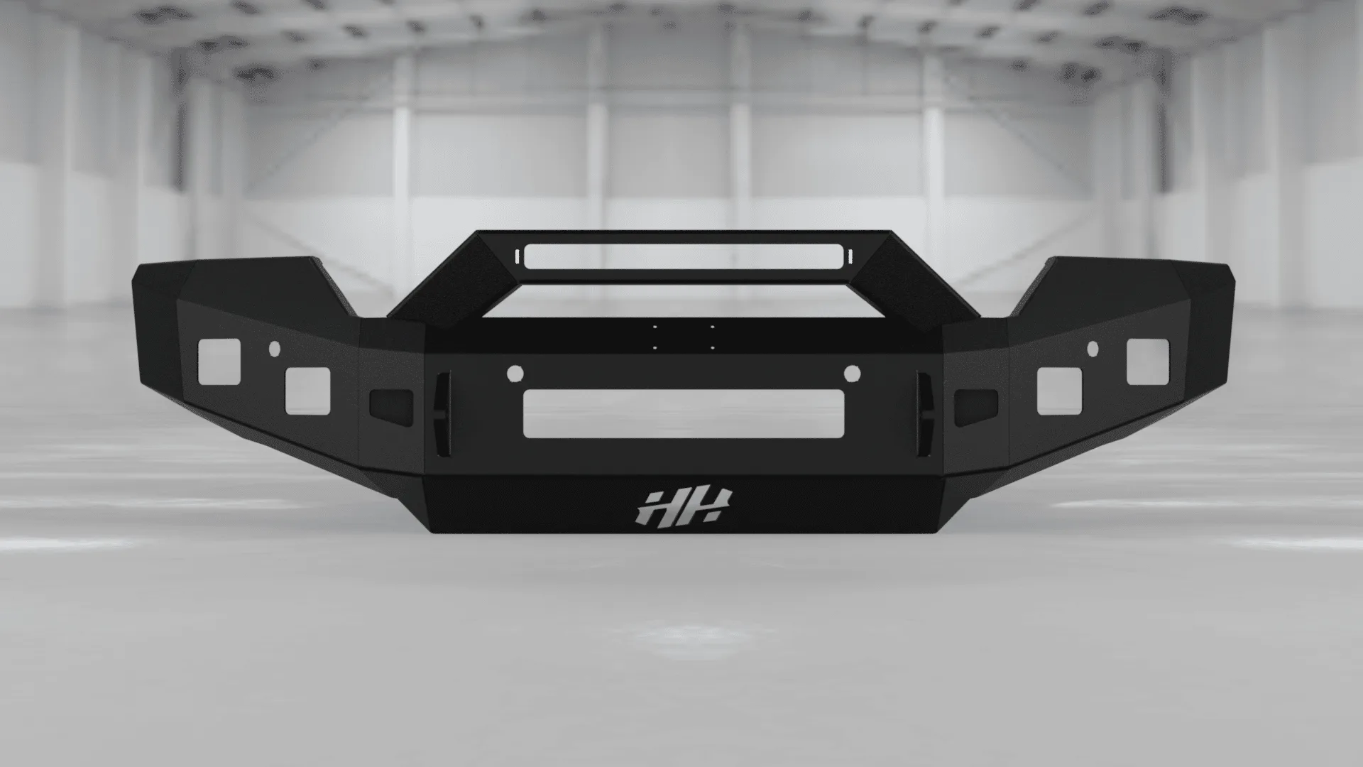 Hammerhead 2015-2019 GMC Sierra 2500-3500 Front Non-Winch Bumper Formed Pre-Runner