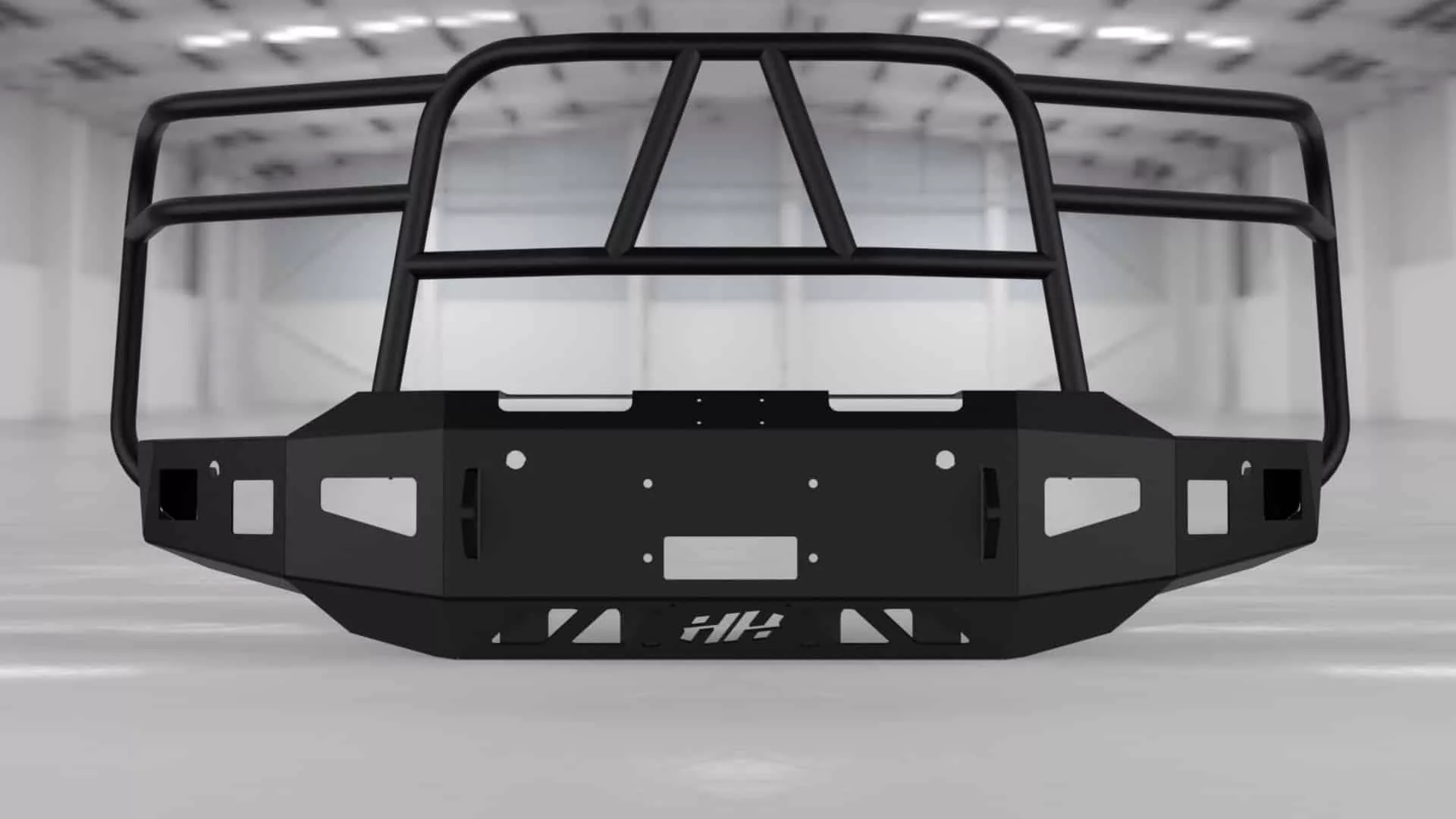 Hammerhead 2020-2023 Chevrolet Silverado 2500-3500 Front Winch Bumper with Full Brush Guard