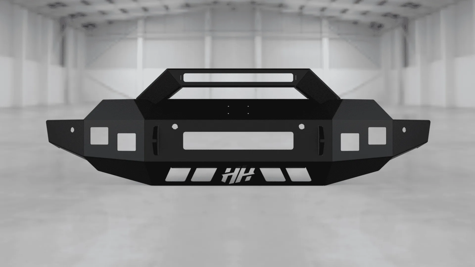 Hammerhead 2019-2021 GMC Sierra 1500 Front Non-Winch Bumper Formed Pre-Runner