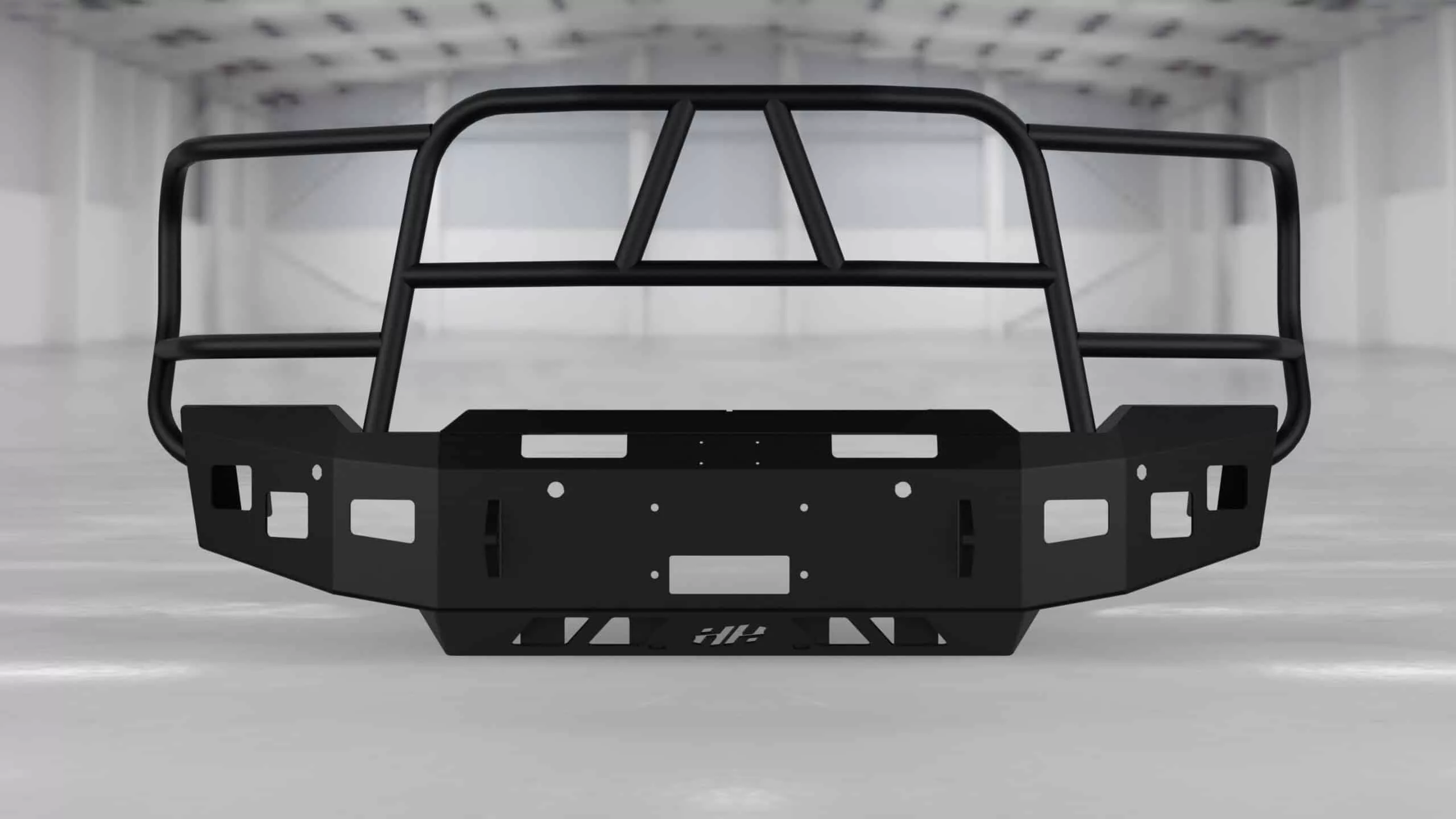 Hammerhead 2020-2023 GMC Sierra 2500-3500 Front Winch Bumper with Full Brush Guard