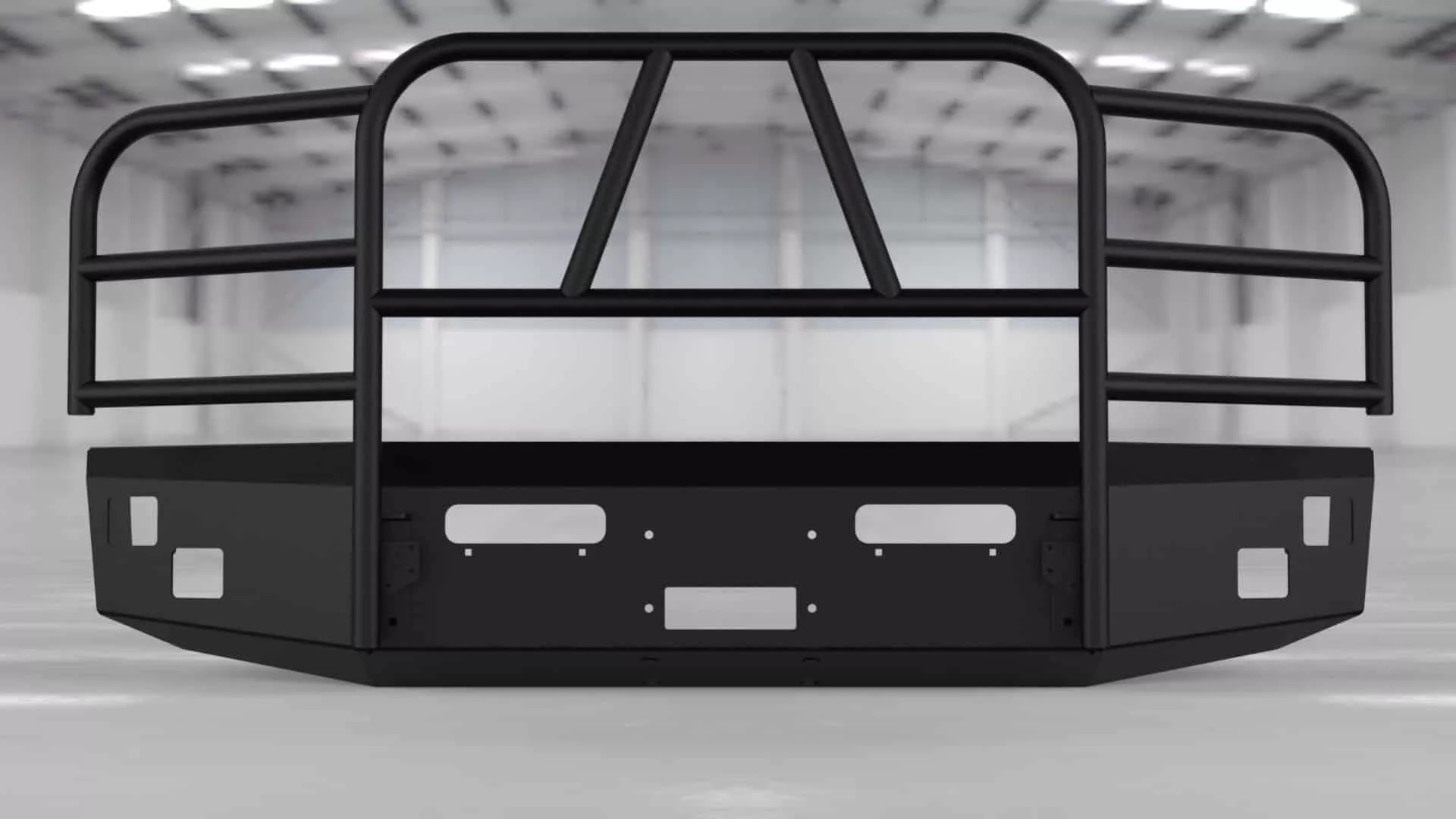 Hammerhead 2014-2023 International CV Front Full Brush Guard Fire Service Bumper