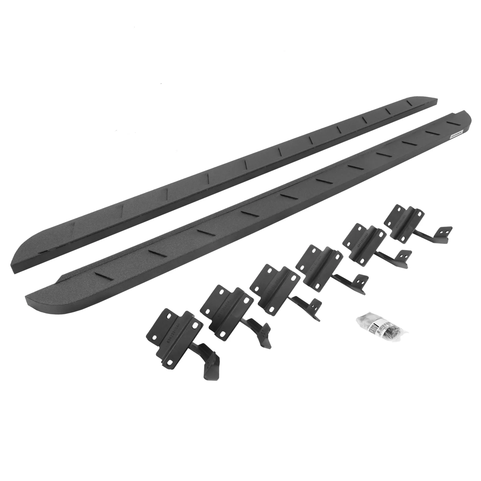 RB10 Slim Line Running Boards with Mounting Brackets Kit
