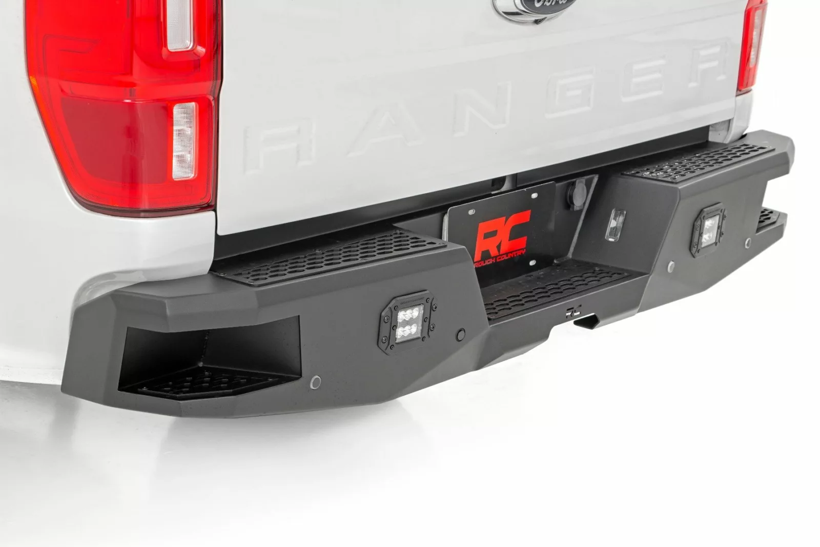 Rough Country Rear Bumper; Ford Ranger 2WD/4WD (2019-2023)