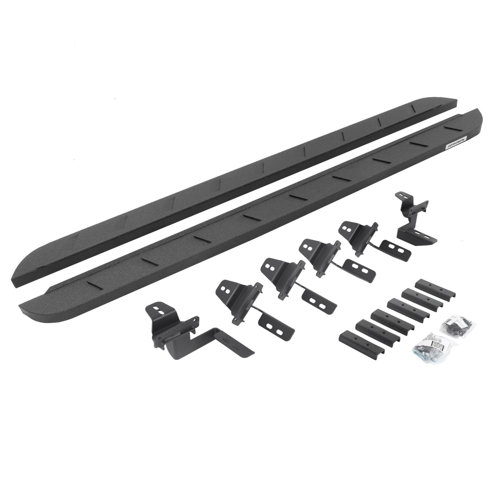 RB10 Slim Line Running Boards with Mounting Brackets Kit