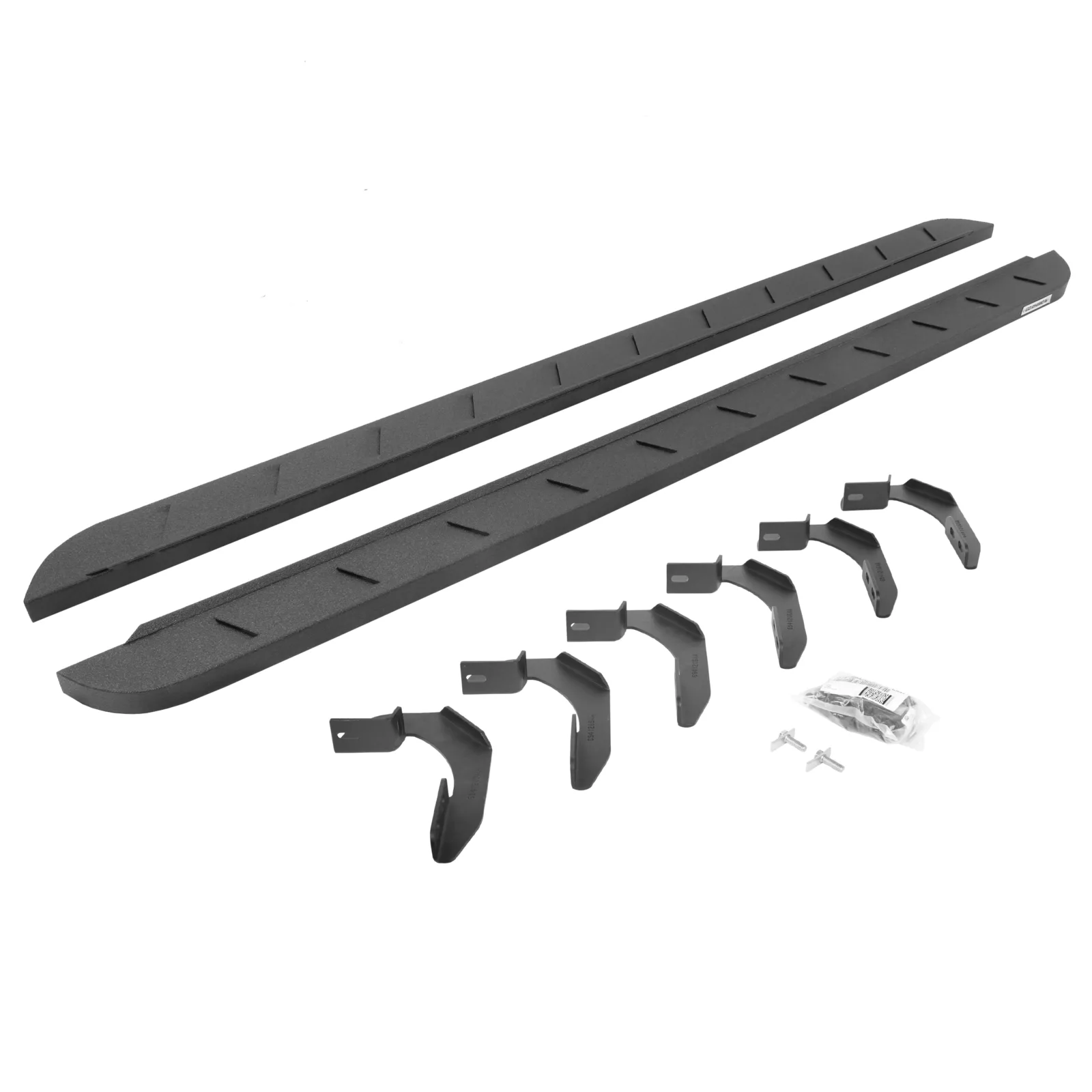 RB10 Slim Line Running Boards with Mounting Brackets Kit