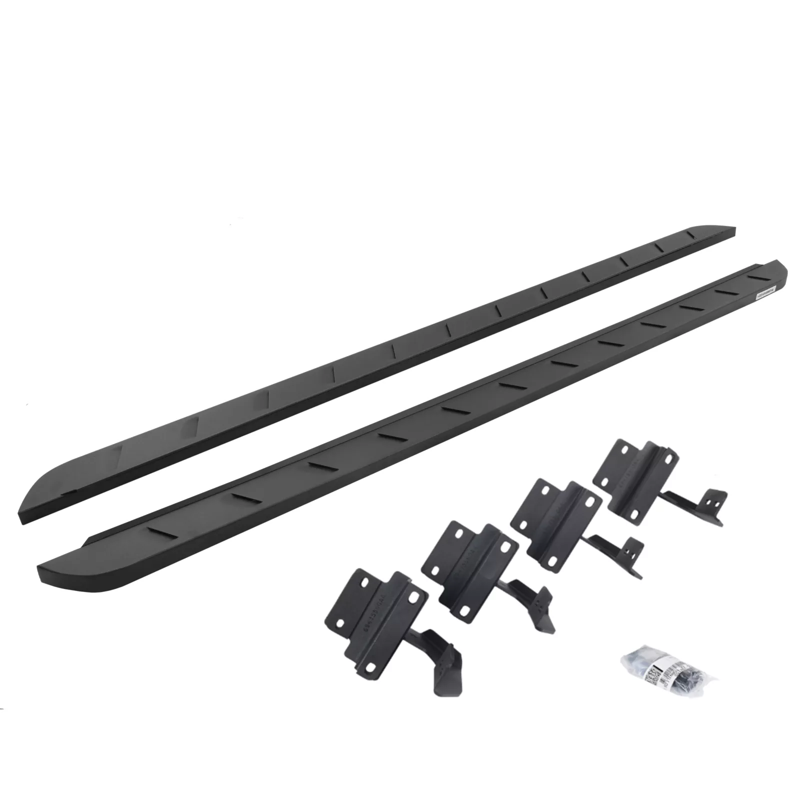 RB10 Slim Line Running Boards with Mounting Brackets Kit