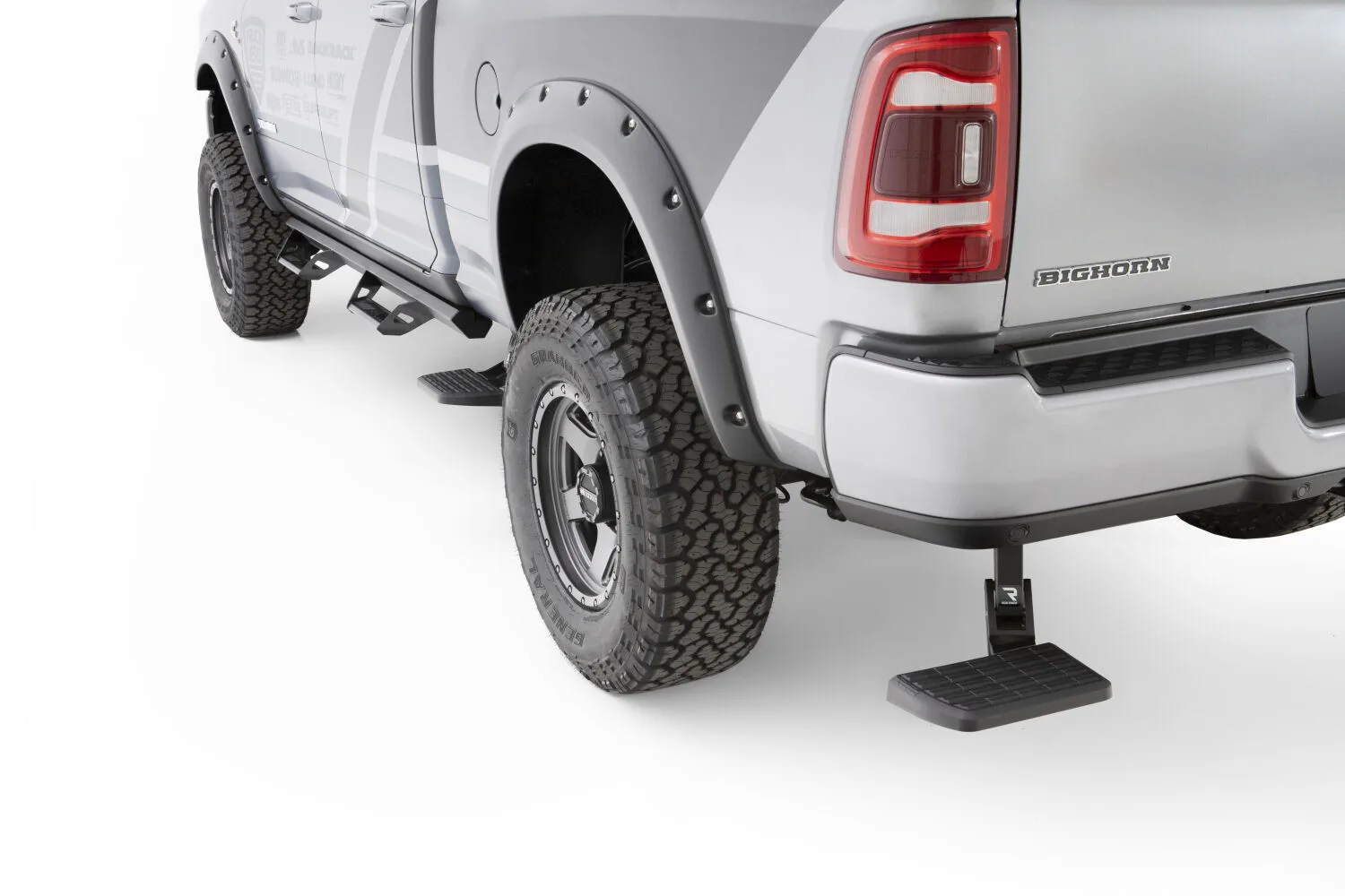 AMP Research Bedstep Flip Down Bumper Step 19-24 Ram 1500