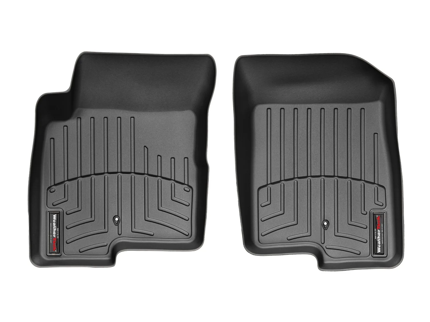 WeatherTech FloorLiner™ DigitalFit®; Black; Front;