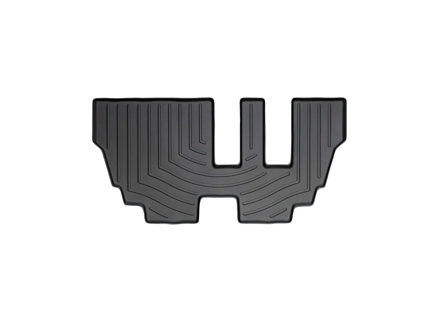WeatherTech FloorLiner™ DigitalFit®; Black; Third Row;