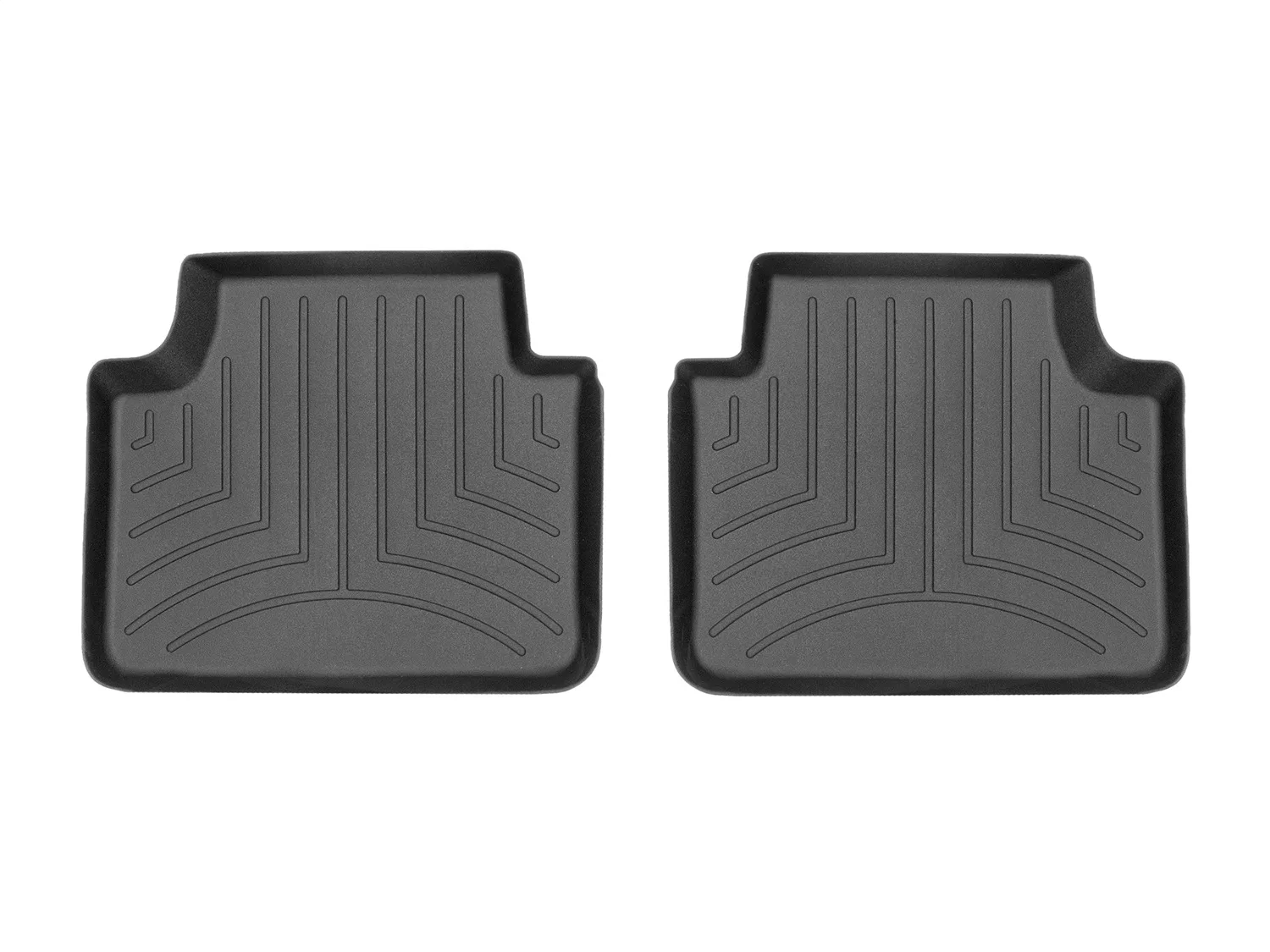 WeatherTech FloorLiner™ DigitalFit®; Black; Rear;