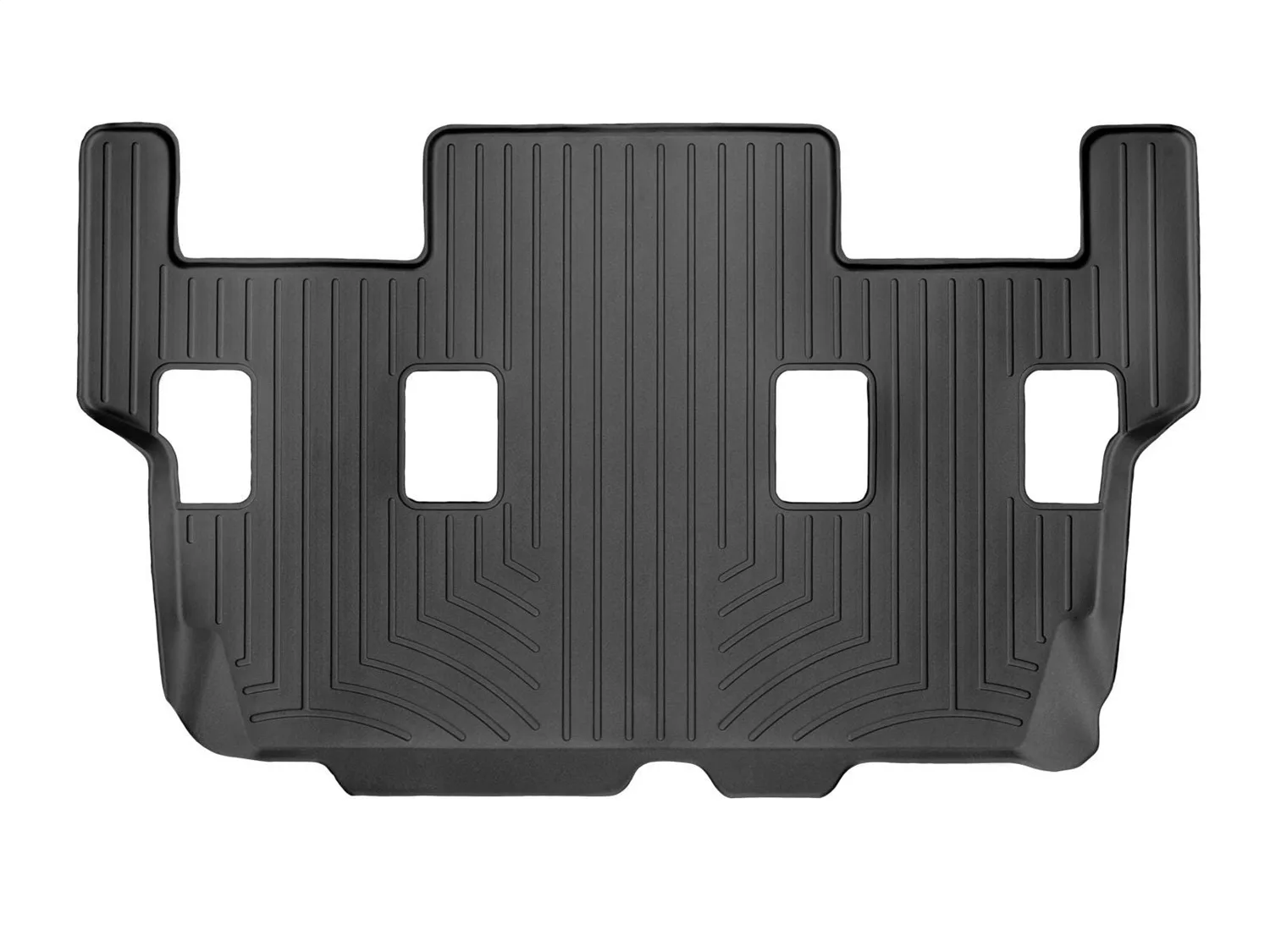 WeatherTech FloorLiner™ DigitalFit®; Black; Third Row;