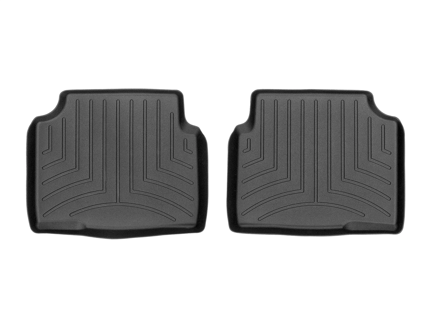 WeatherTech FloorLiner™ DigitalFit®; Black; Rear;