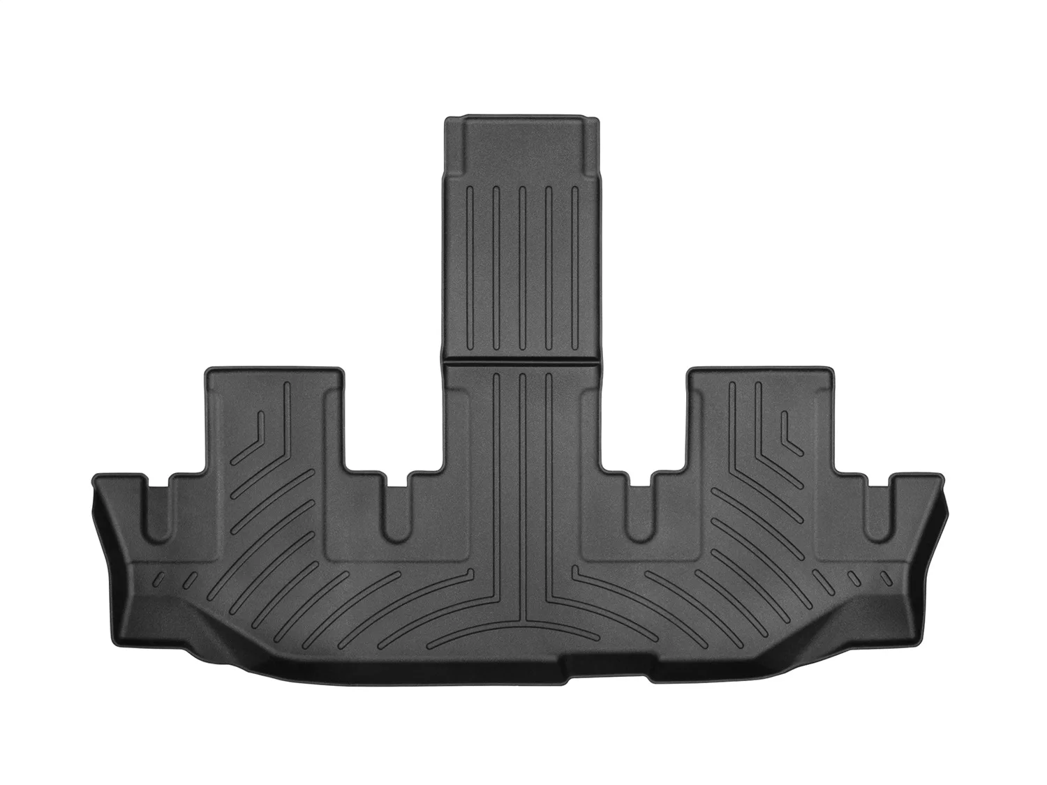 WeatherTech FloorLiner™ DigitalFit®; Black; Third Row;