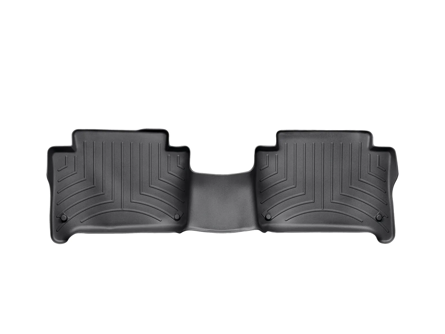 WeatherTech FloorLiner™ DigitalFit®; Black; Rear;