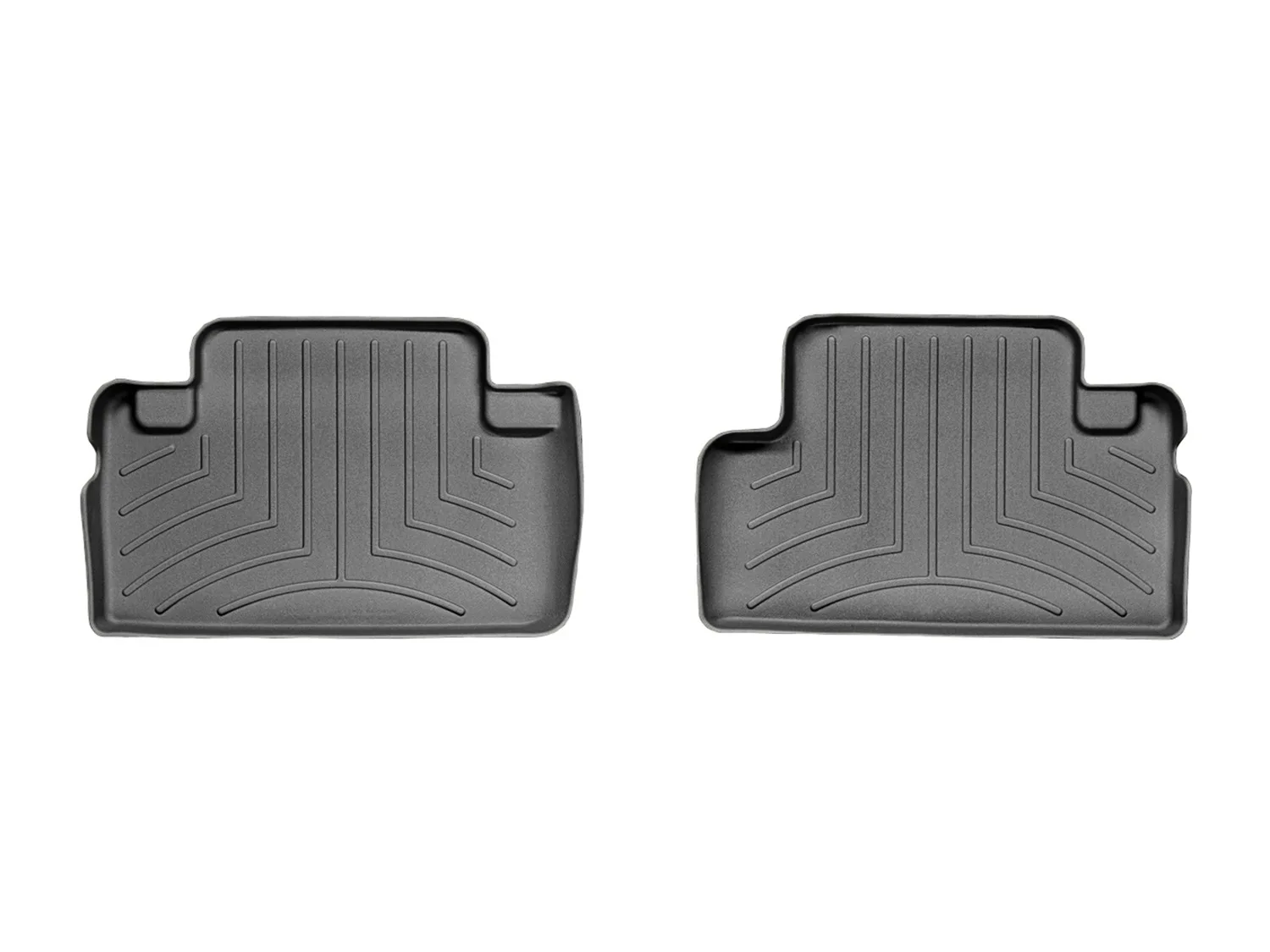 WeatherTech FloorLiner™ DigitalFit®; Black; Rear;