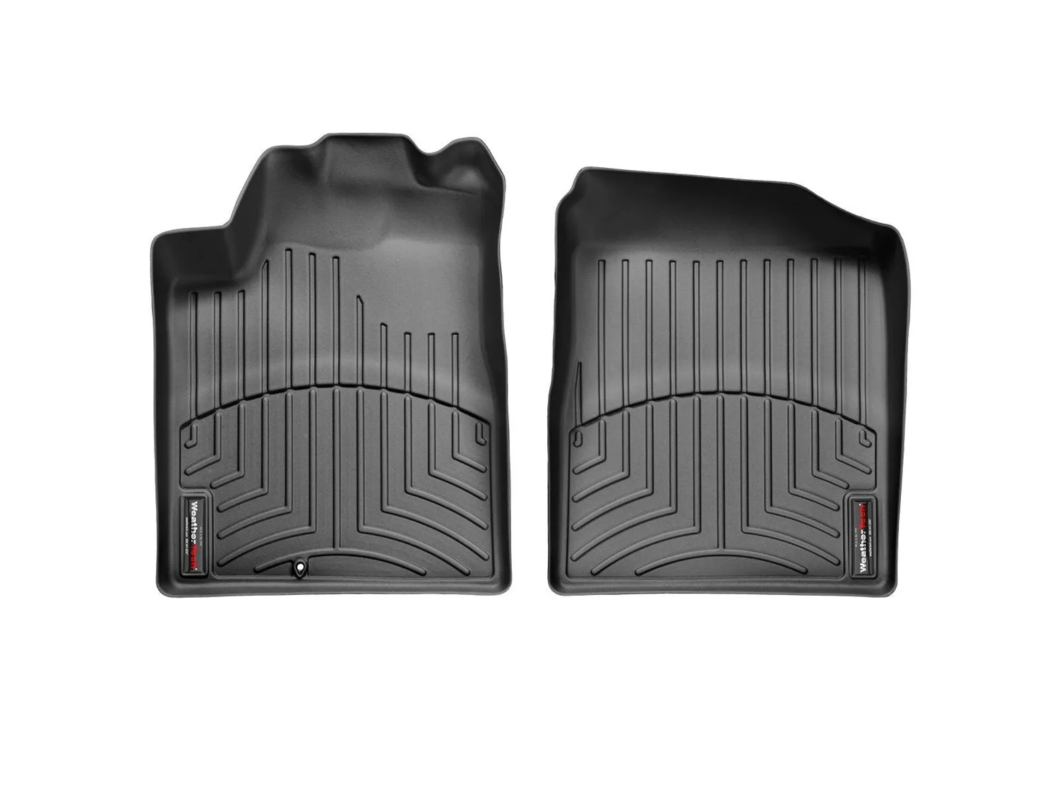 WeatherTech FloorLiner™ DigitalFit®; Black; Front;