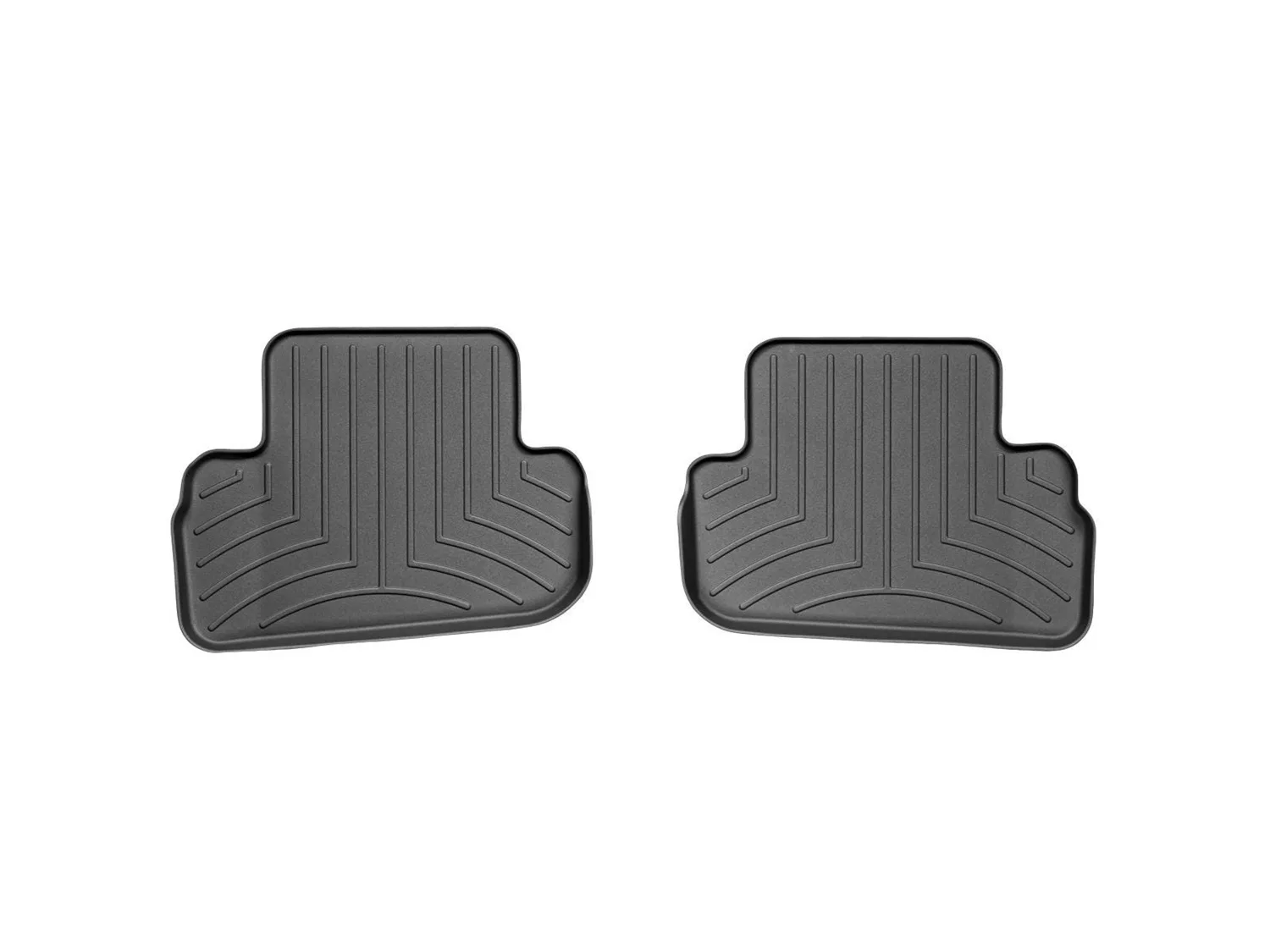 WeatherTech FloorLiner™ DigitalFit®; Black; Rear;