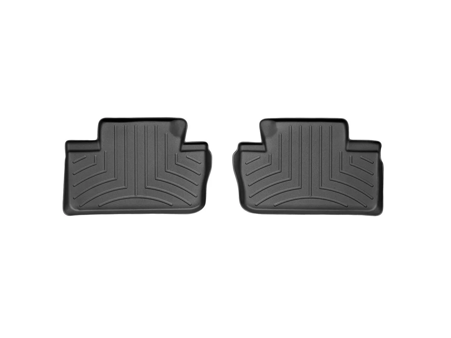 WeatherTech FloorLiner™ DigitalFit®; Black; Rear;