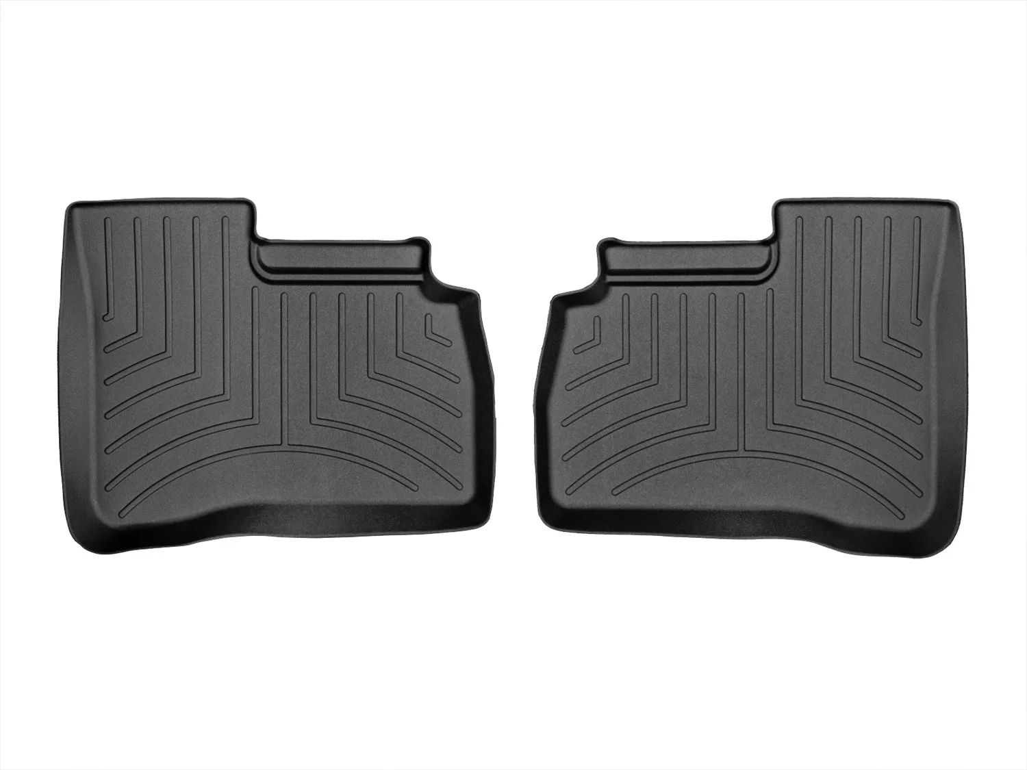 WeatherTech FloorLiner™ DigitalFit®; Black; Rear;