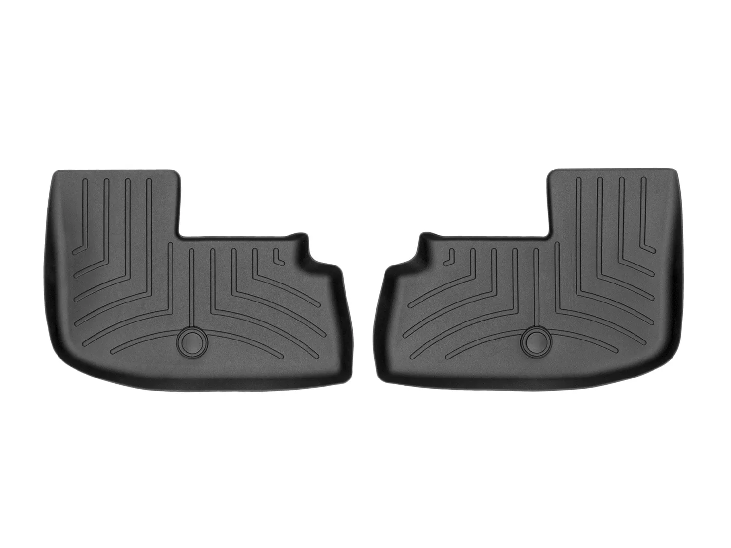WeatherTech FloorLiner™ DigitalFit®; Black; Rear;