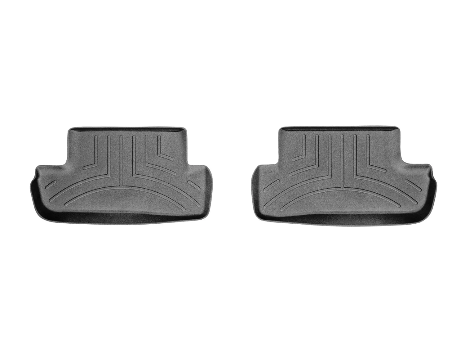 WeatherTech FloorLiner™ DigitalFit®; Black; Rear;