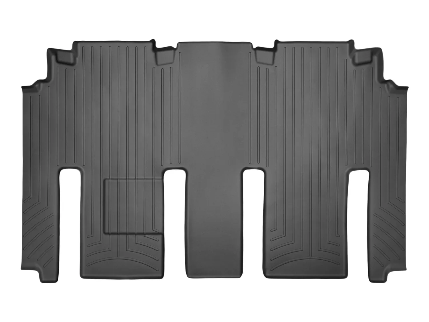 WeatherTech FloorLiner™ DigitalFit®; Black; Rear;