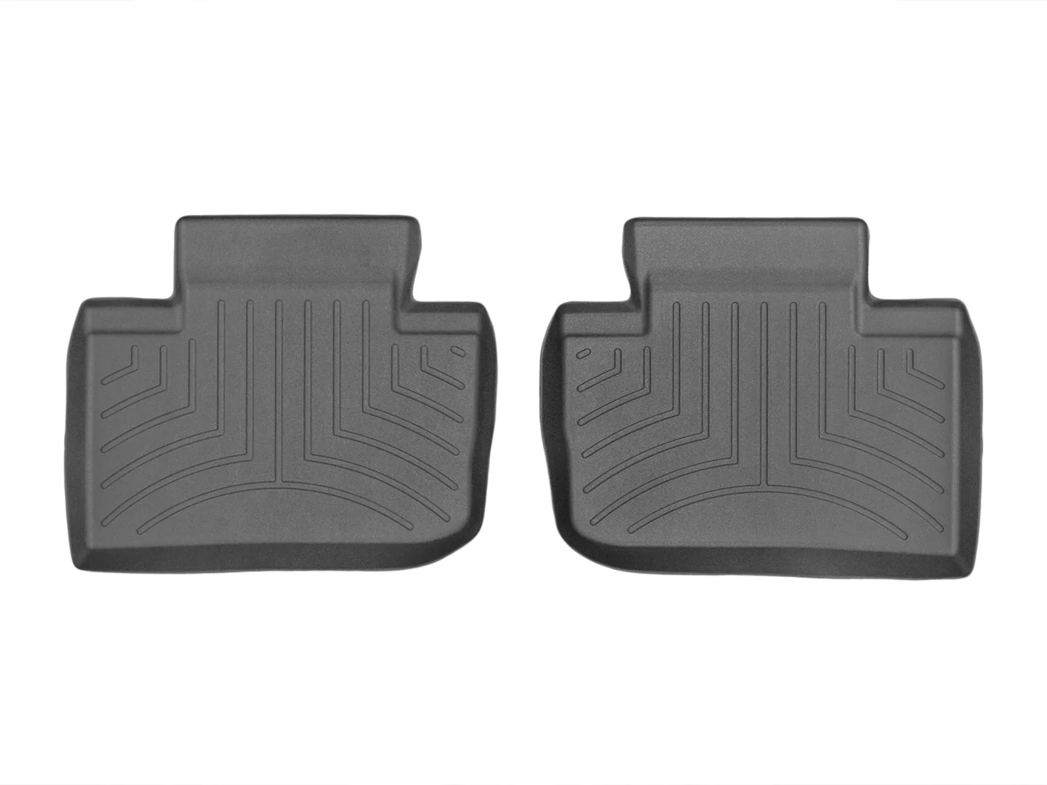 WeatherTech FloorLiner™ DigitalFit®; Black; Rear;