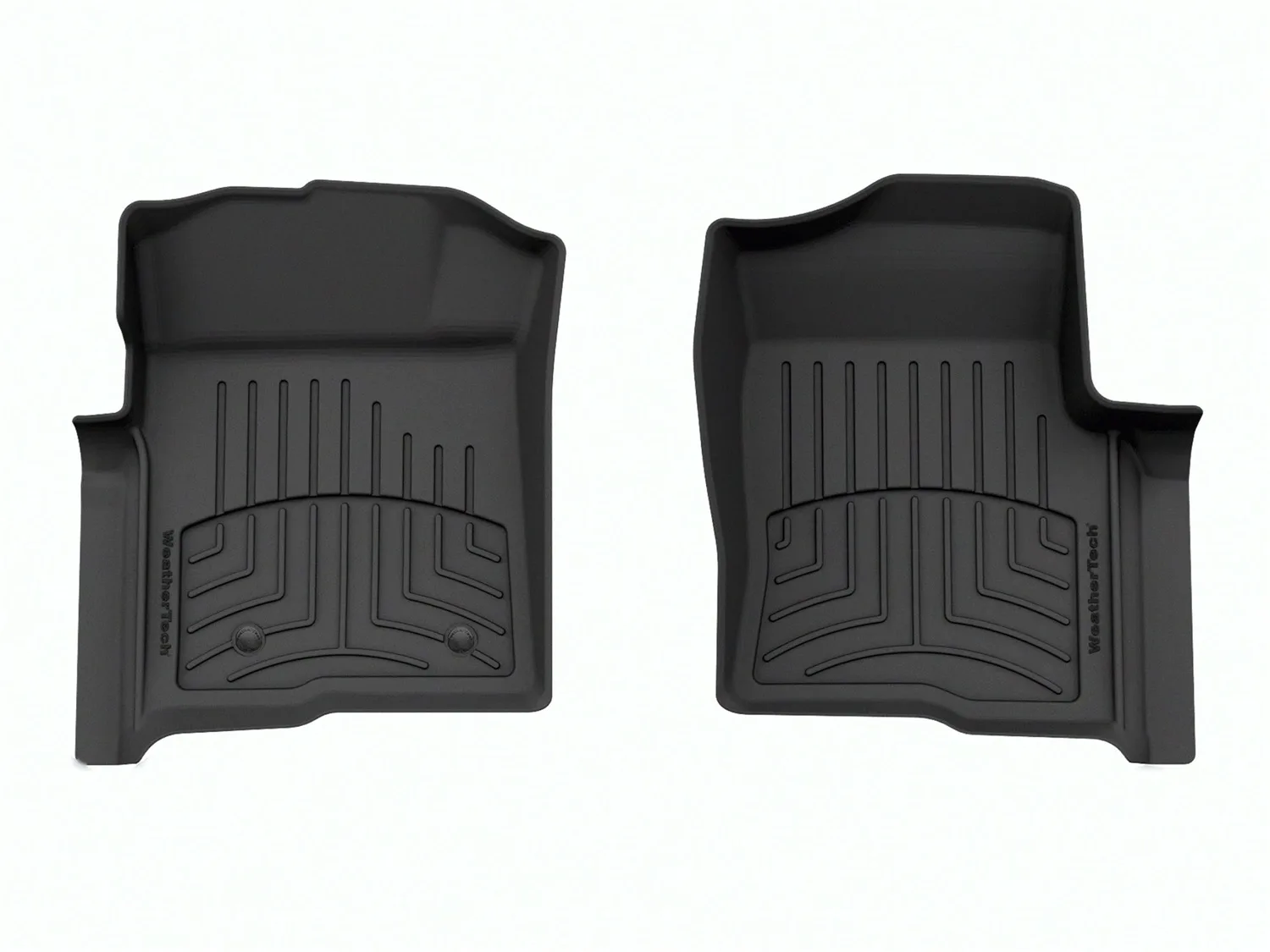 WeatherTech FloorLiner™ HP; Black; Front;