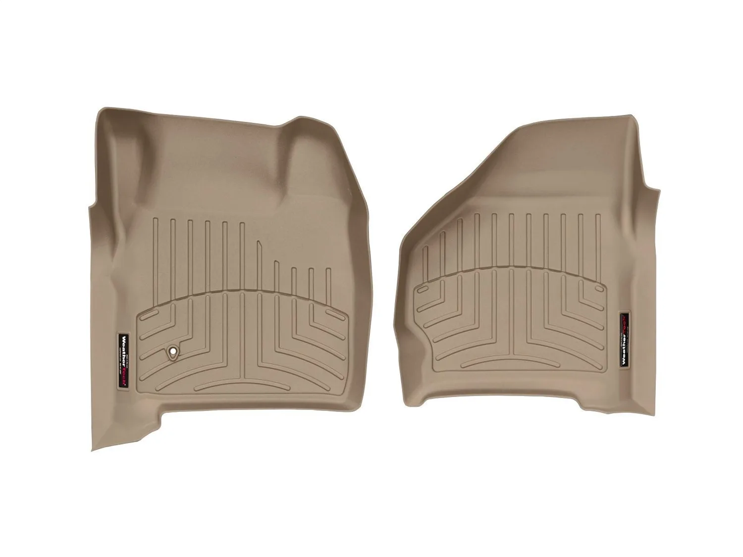 WeatherTech FloorLiner™ DigitalFit®; Tan; Front;