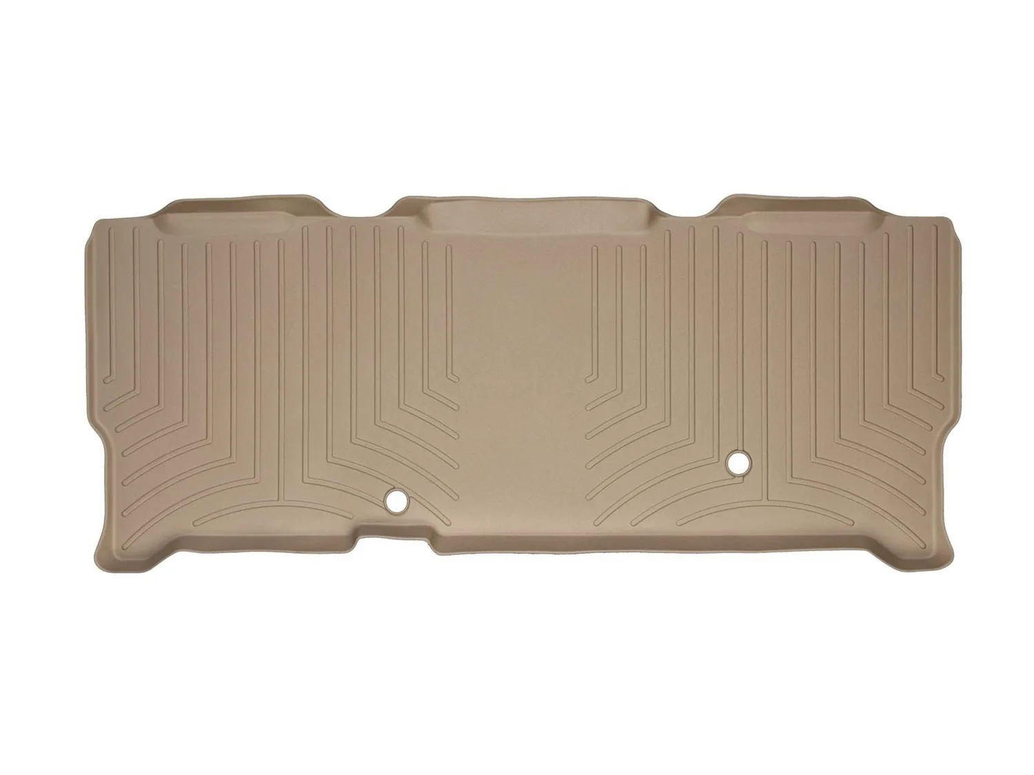 WeatherTech FloorLiner™ DigitalFit®; Tan; Rear;