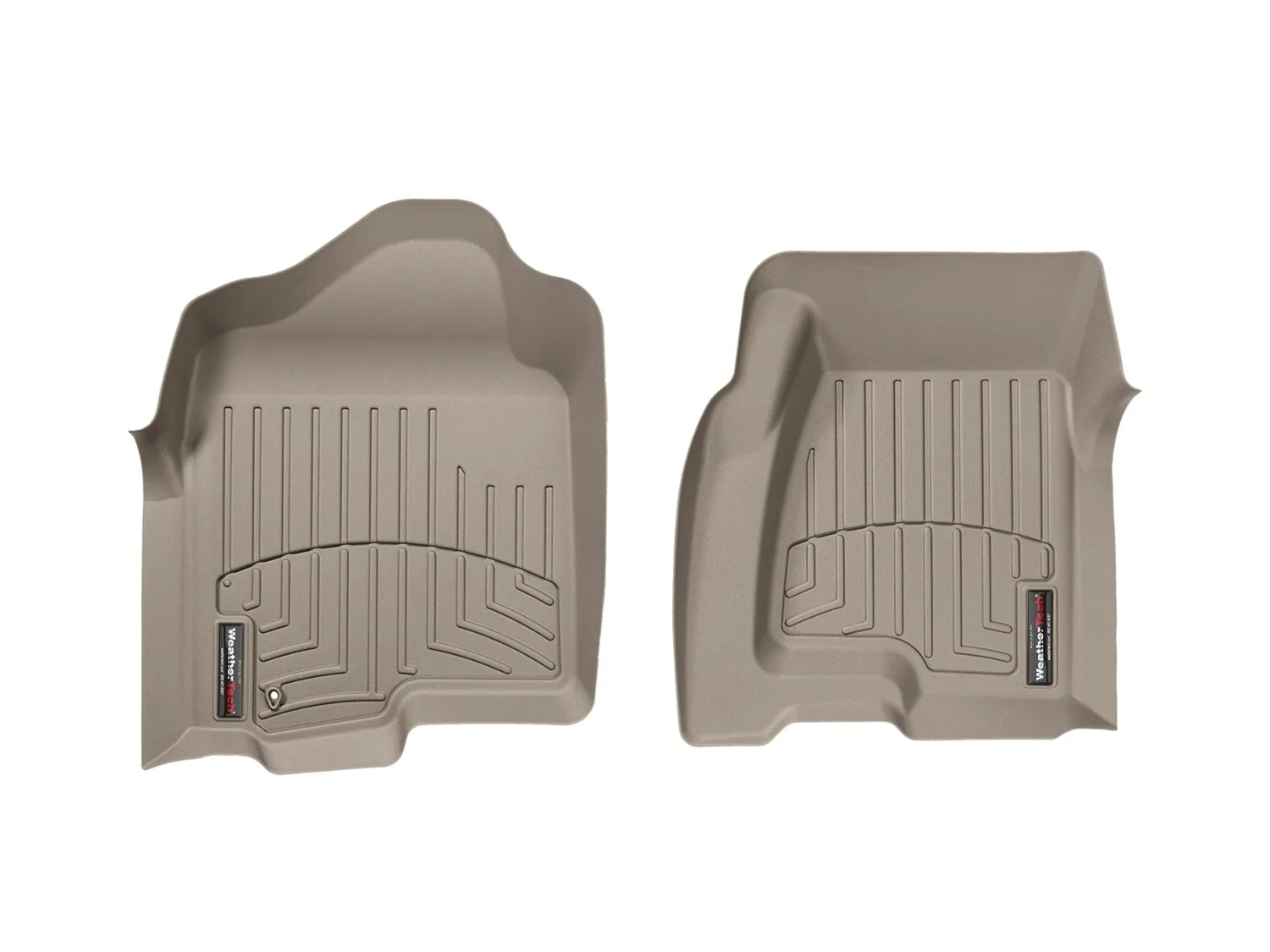 WeatherTech FloorLiner™ DigitalFit®; Tan; Front;