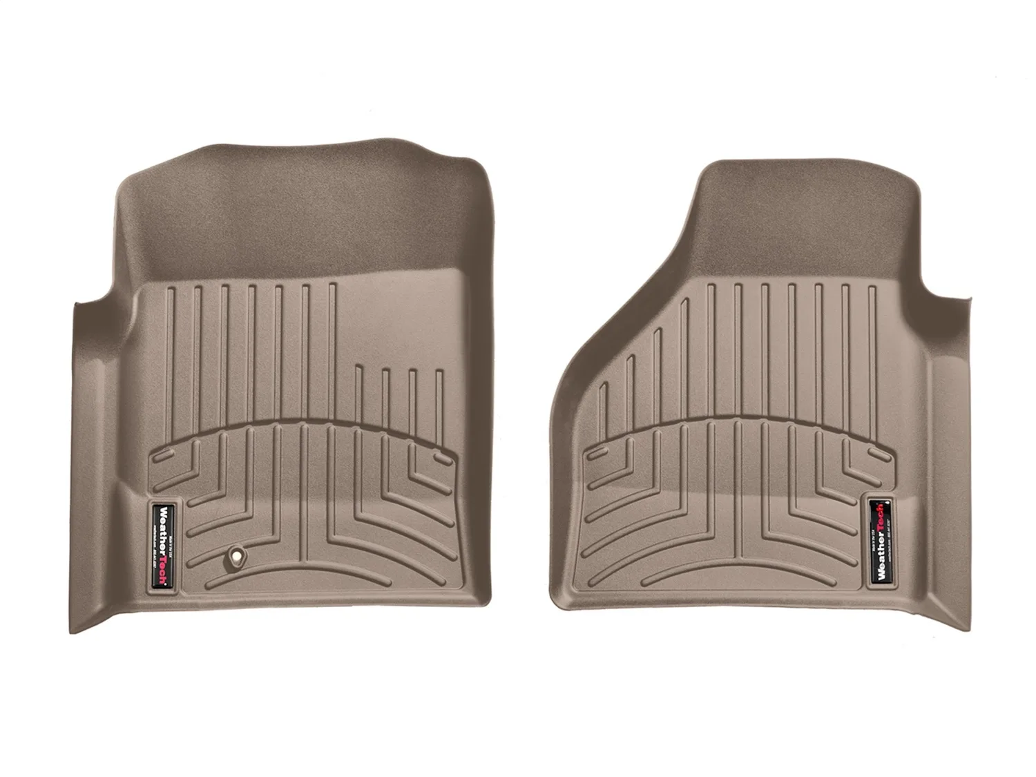 WeatherTech FloorLiner™ DigitalFit®; Tan; Front;