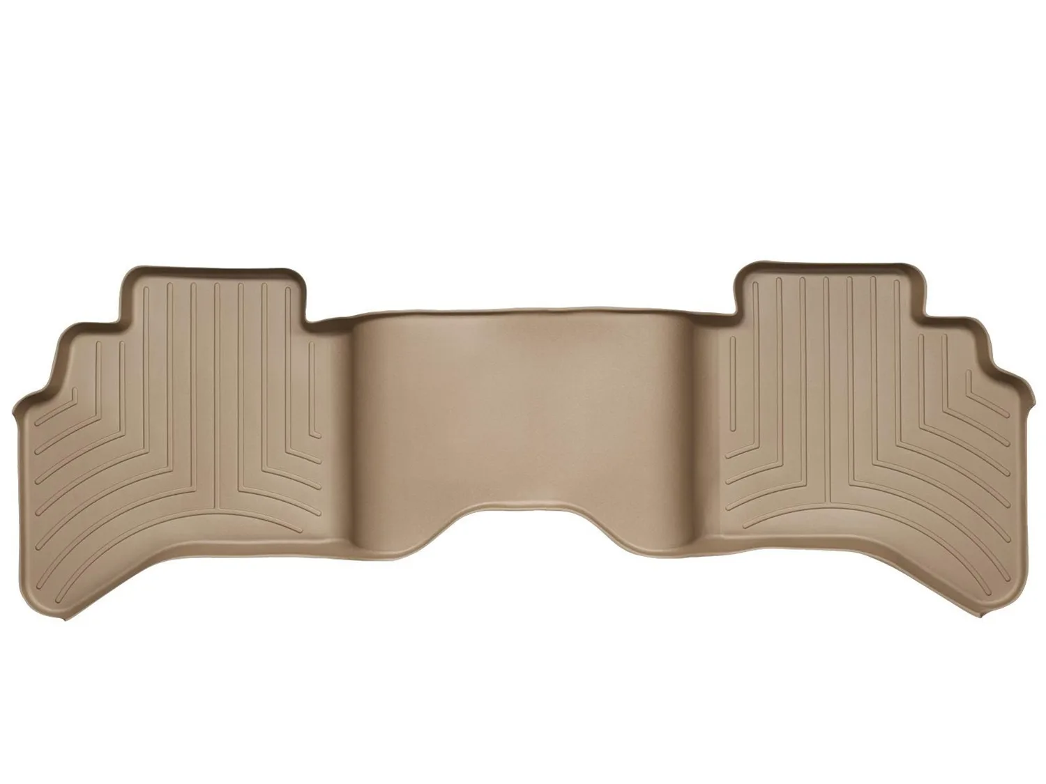 WeatherTech FloorLiner™ DigitalFit®; Tan; Rear;