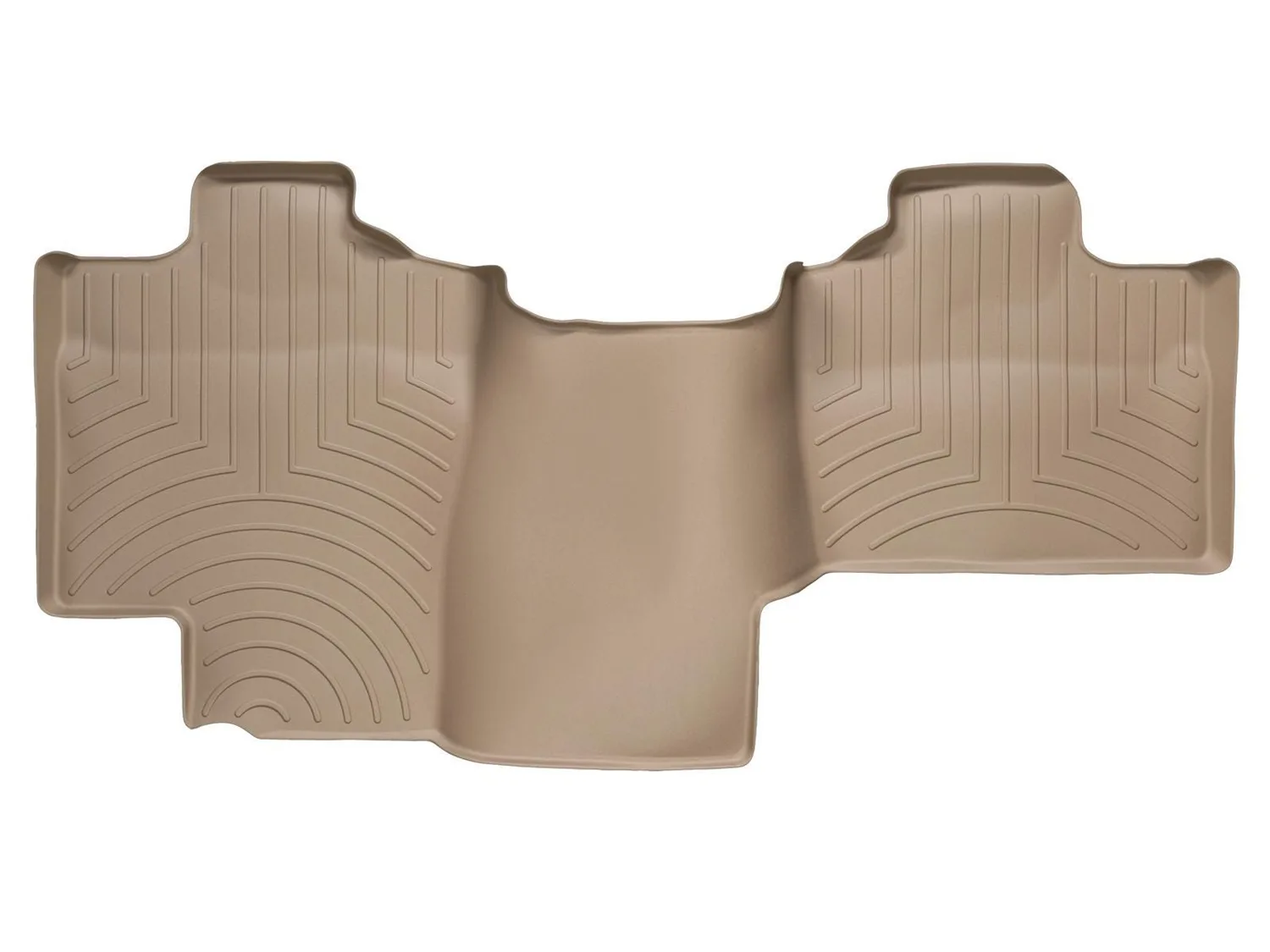 WeatherTech FloorLiner™ DigitalFit®; Tan; Rear;