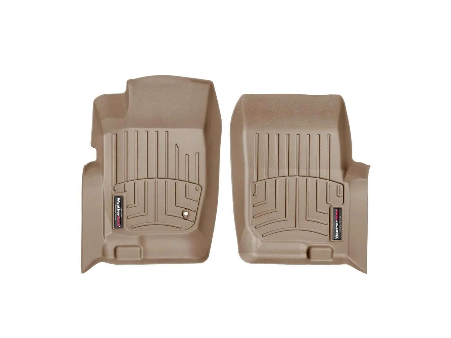 WeatherTech FloorLiner™ DigitalFit®; Tan; Front;