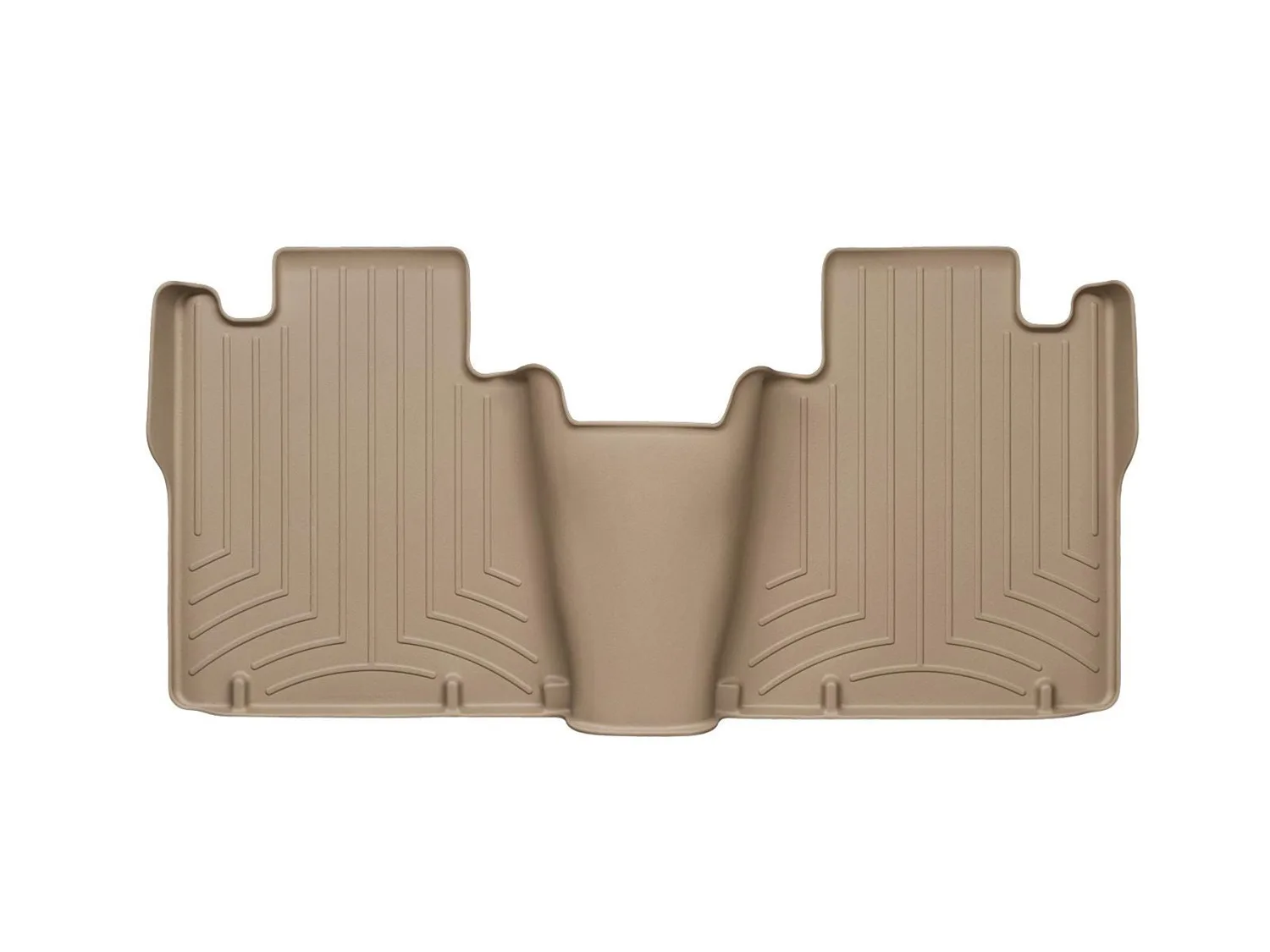 WeatherTech FloorLiner™ DigitalFit®; Tan; Rear;