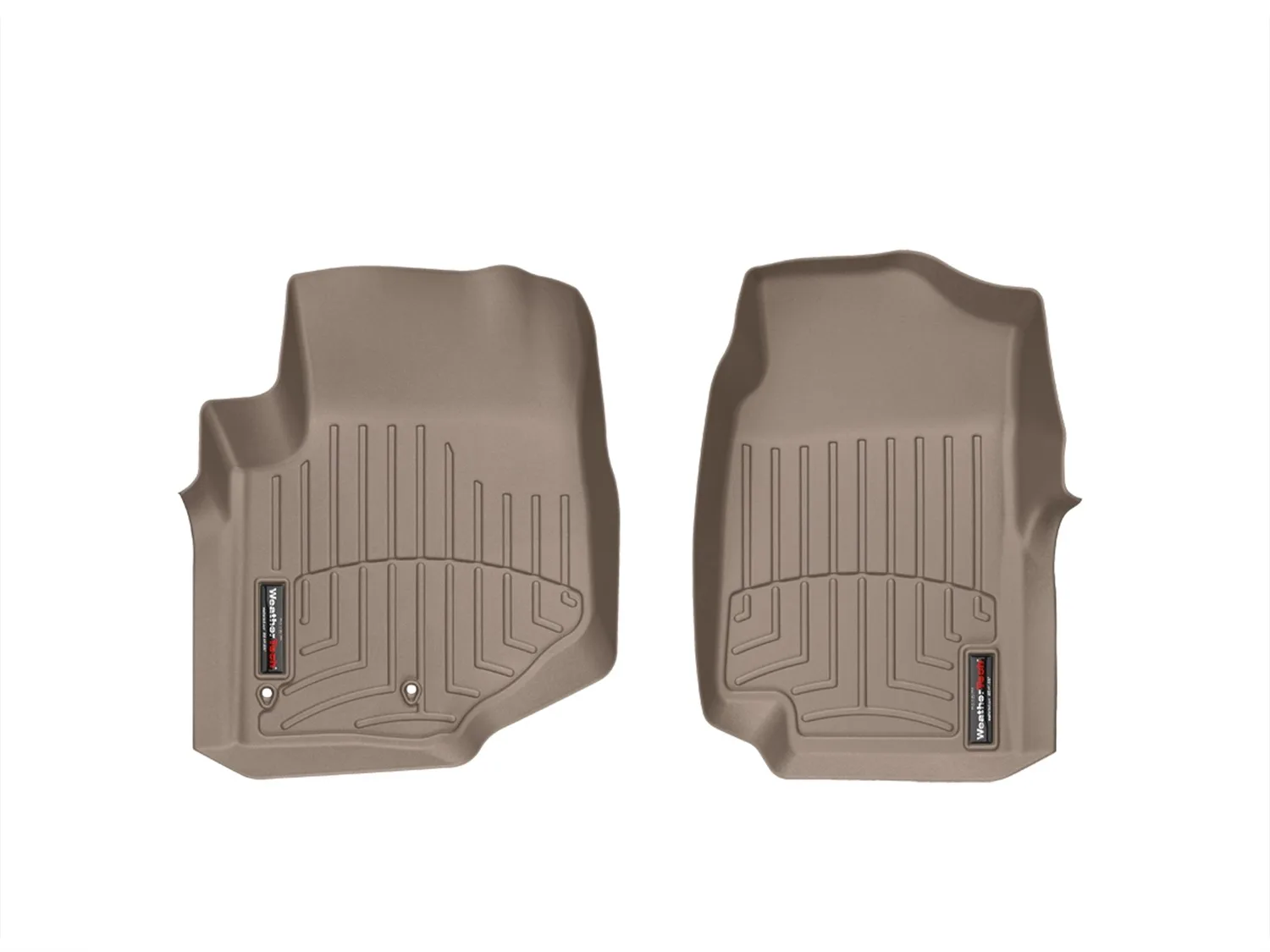 WeatherTech FloorLiner™ DigitalFit®; Tan; Front;