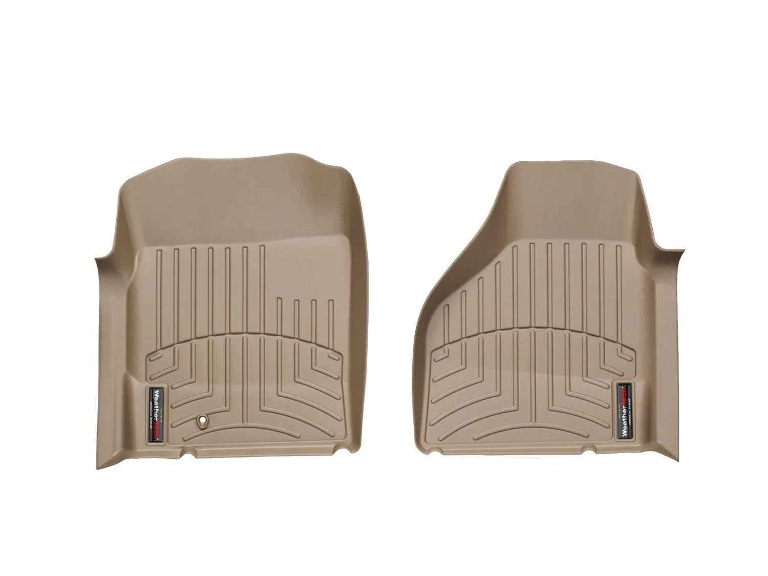 WeatherTech FloorLiner™ DigitalFit®; Tan; Front;