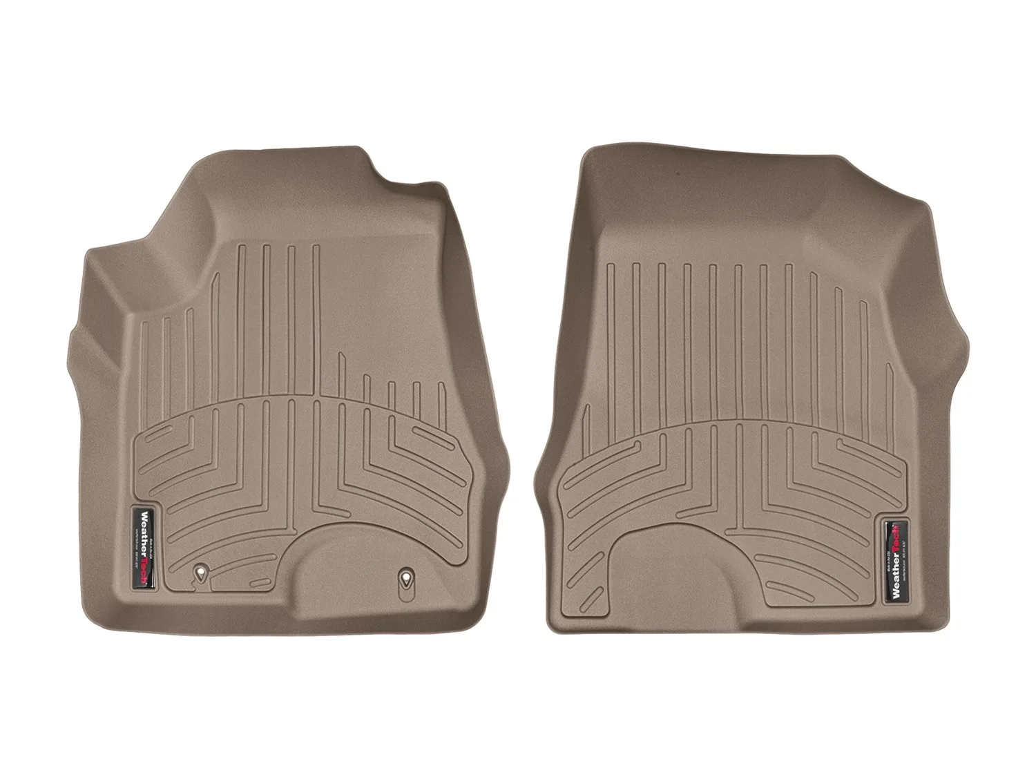 WeatherTech FloorLiner™ DigitalFit®; Tan; Front;