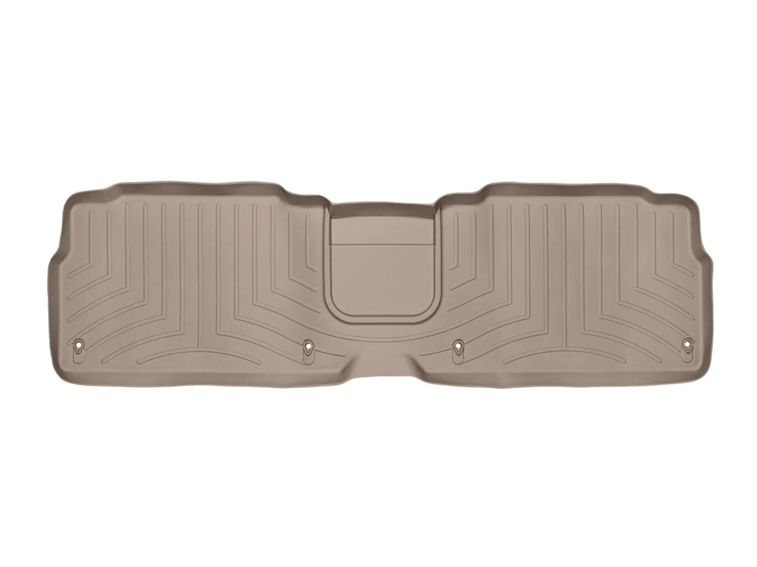 WeatherTech FloorLiner™ DigitalFit®; Tan; Rear;